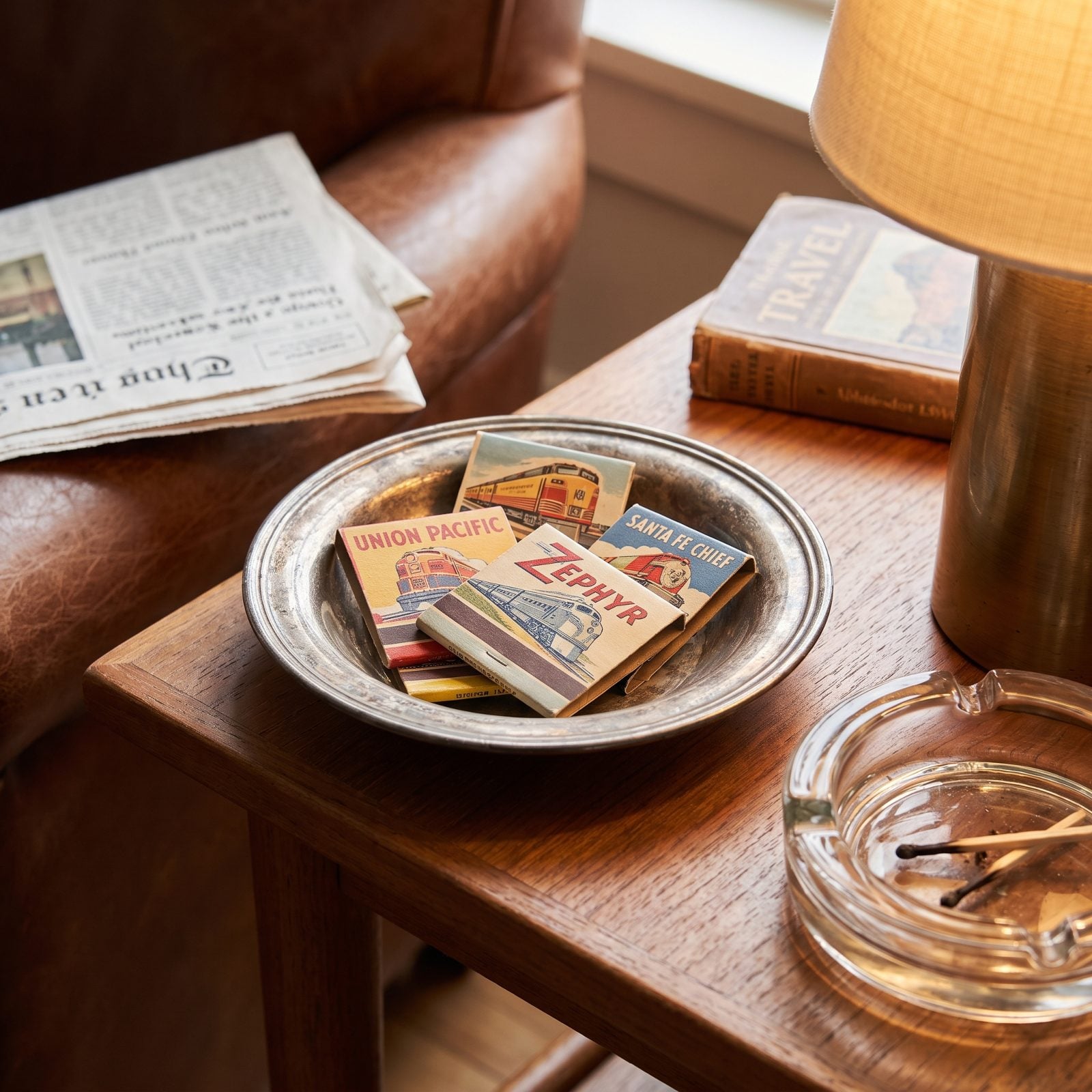 Dining-Car Matchbooks Kept as Souvenirs