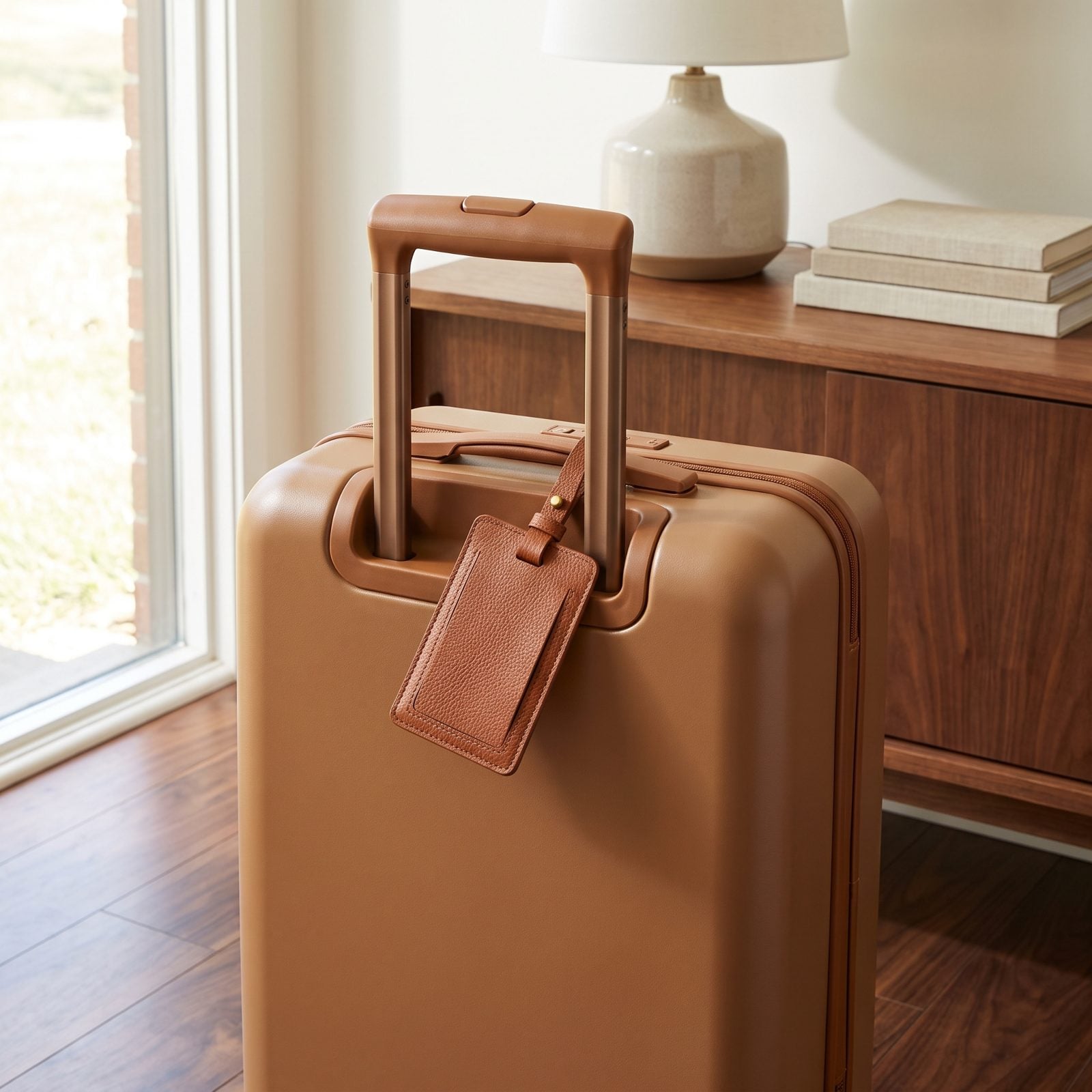 Displaying a Full Home Address on the Exterior Luggage Tag