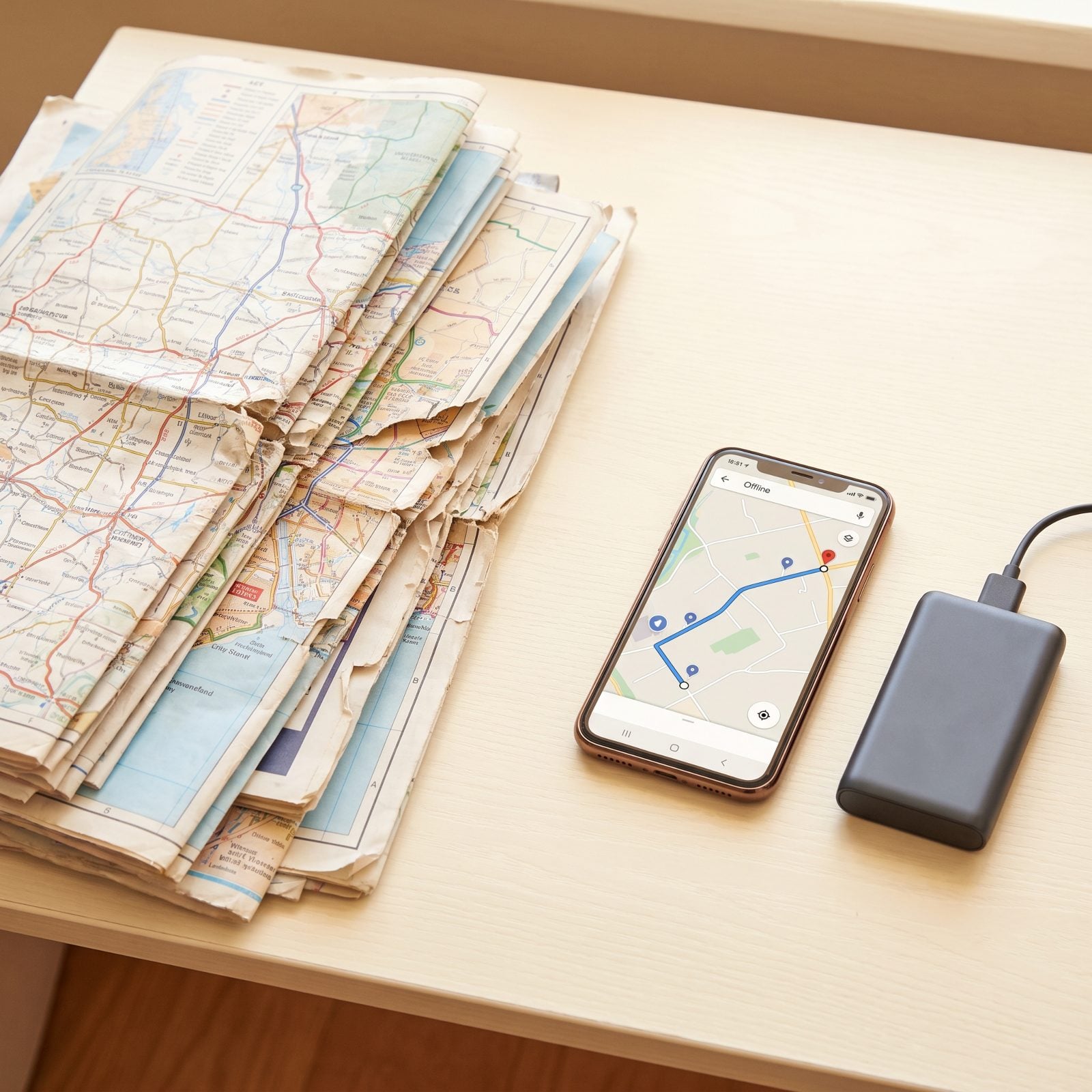Ditch the Paper Maps for Every Stop and Download Offline Maps