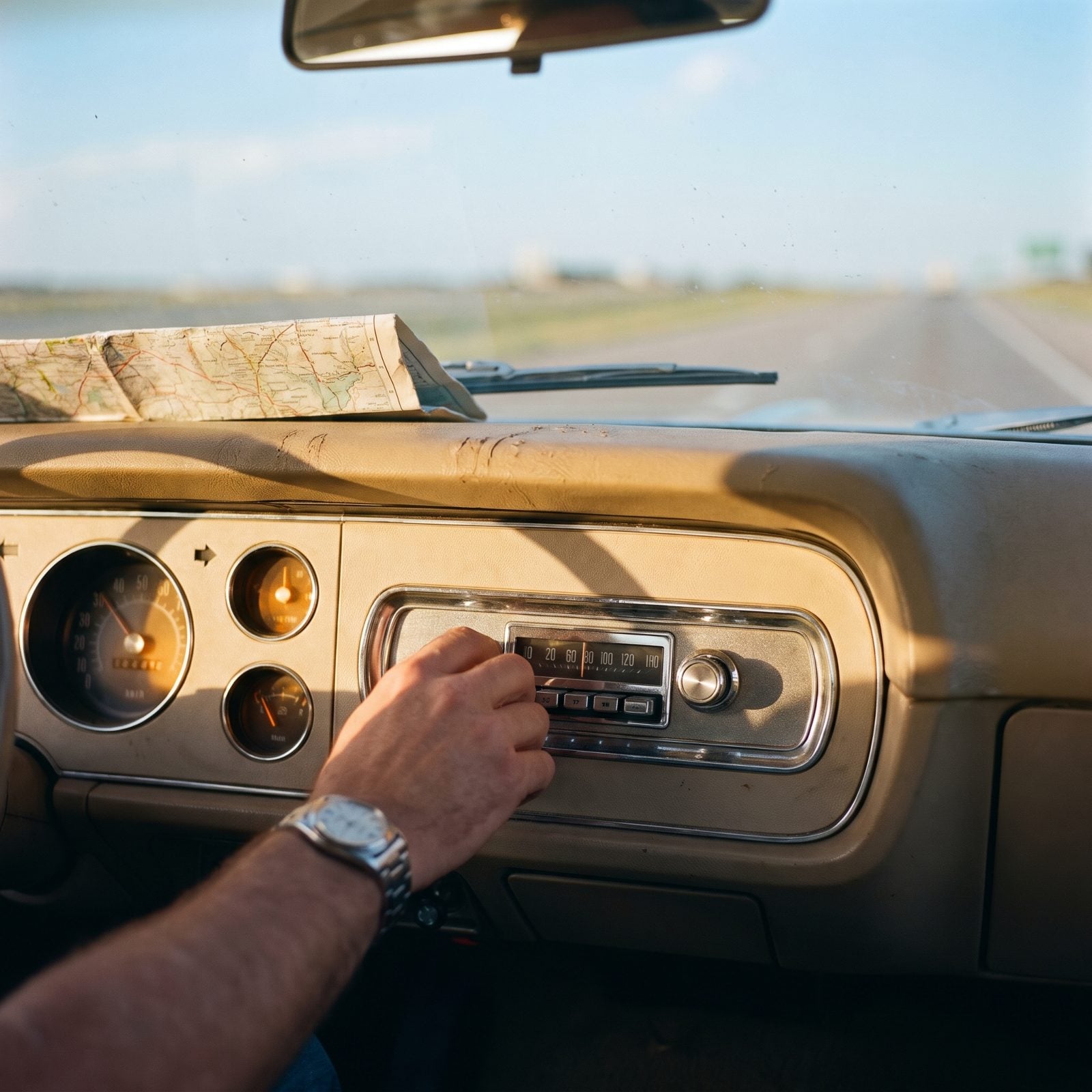 The Driver Controls the Radio