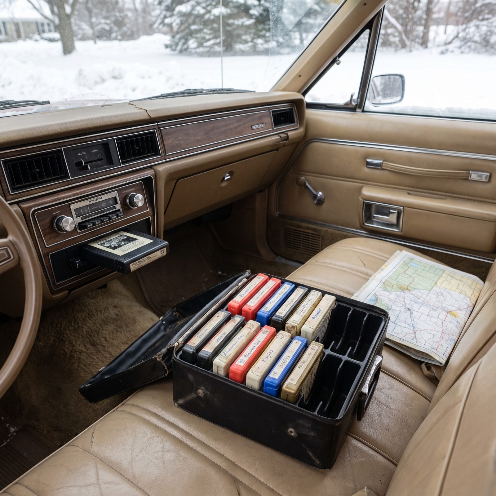 The Eight-Track Tape Case That Rode Shotgun