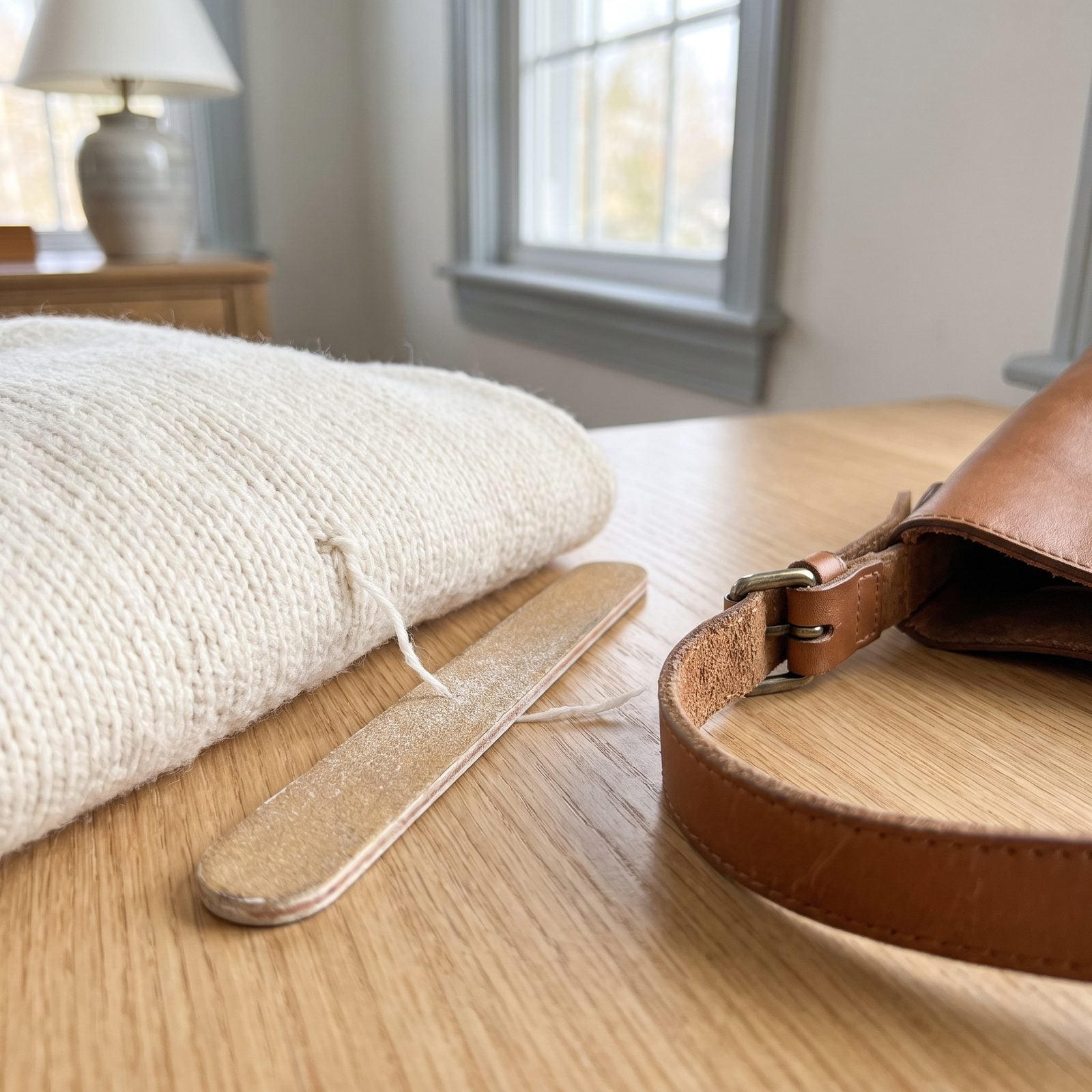 An Emery Board That Files Down Snags and Rough Edges