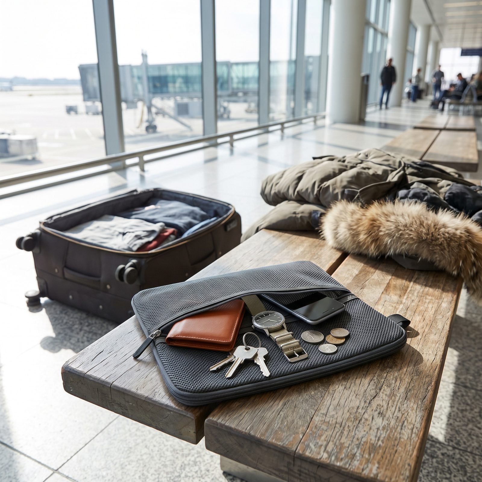 Empty Your Pockets Into the Carry-On Before You Hit the Line