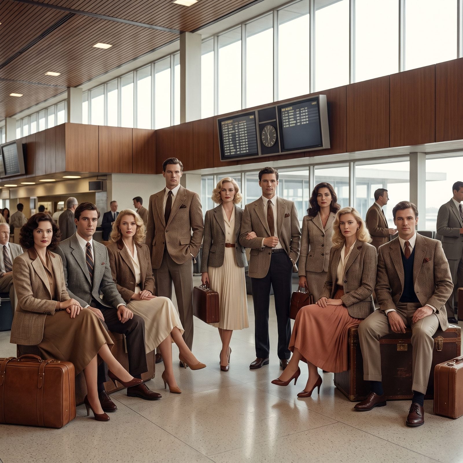 Everybody Dressed Like the Flight Was an Occasion