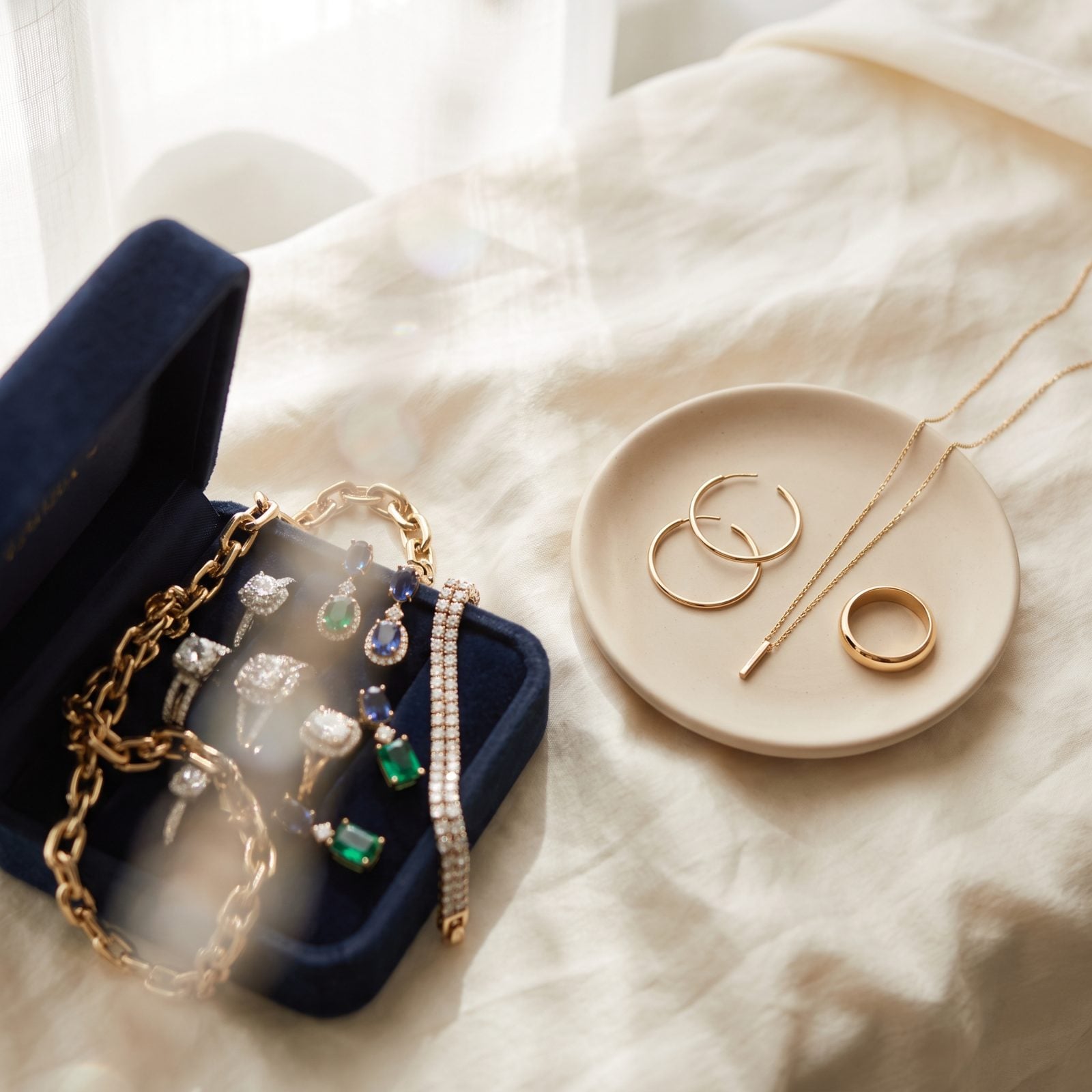 Expensive Jewelry Pared Back to One Simple, Versatile Set