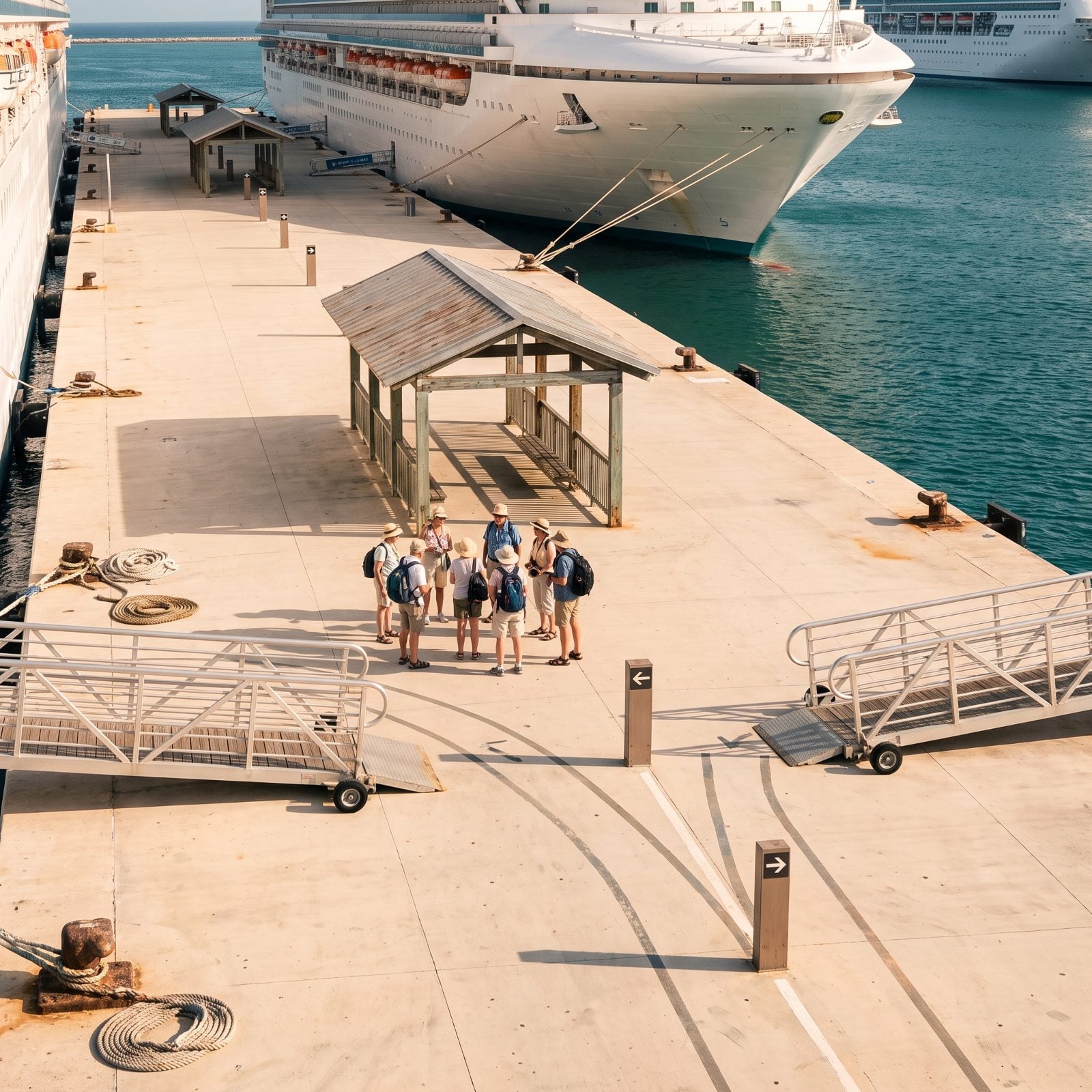 Failing to Confirm the Exact Pier and Independent Tour Meeting Point