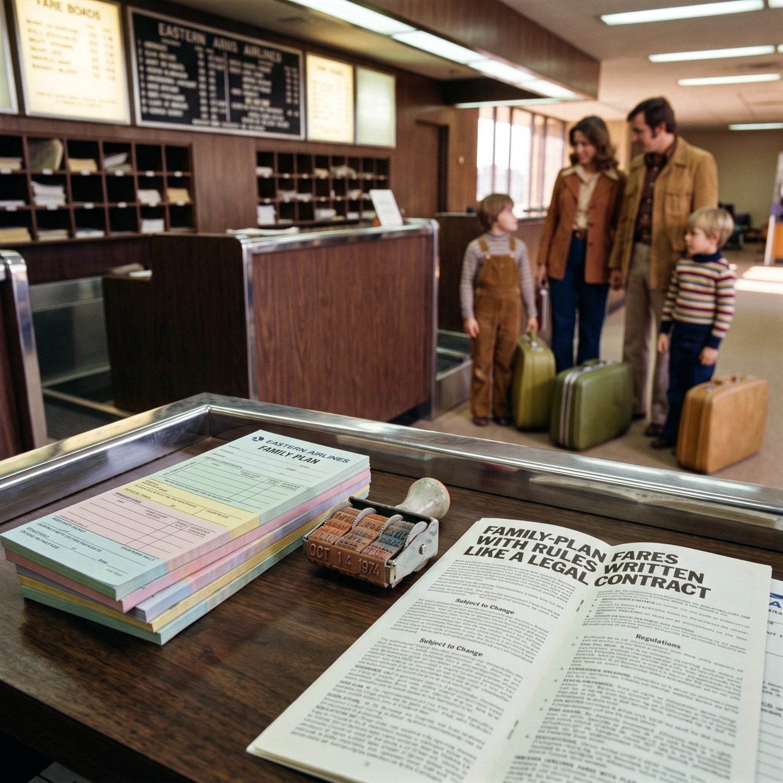 Family-Plan Fares With Rules Written Like a Legal Contract