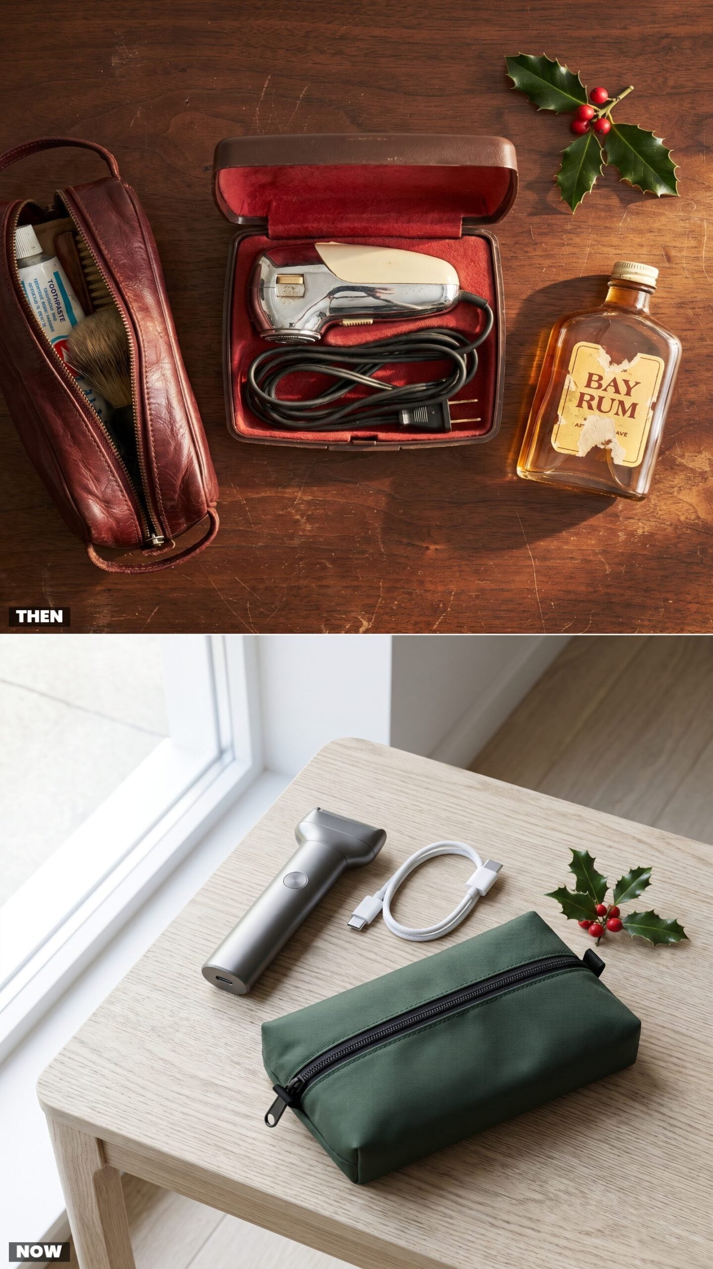 The Fixed-Plug Electric Shaver vs. the USB-Rechargeable One