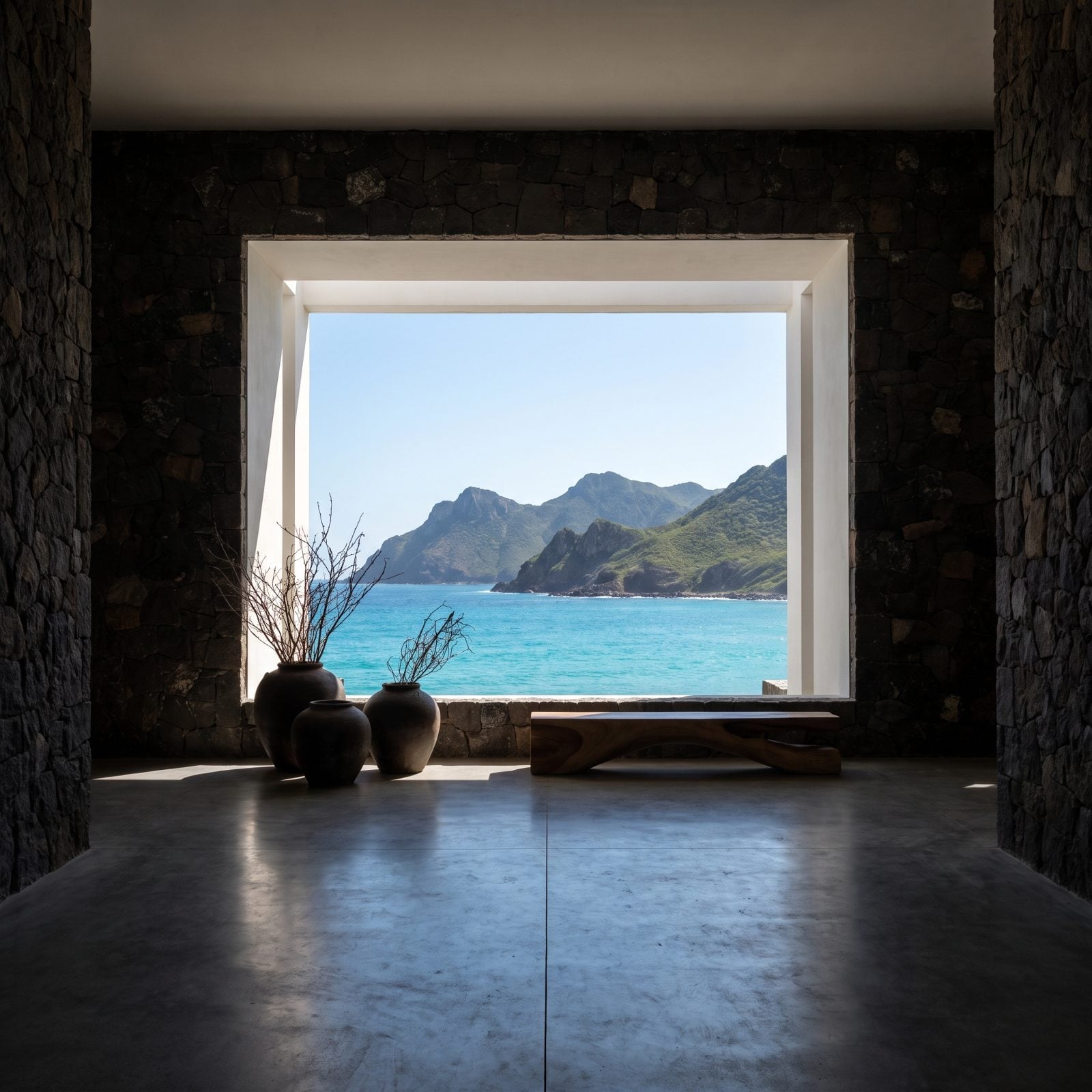The Framed Horizon That Hits You the Moment You Walk In