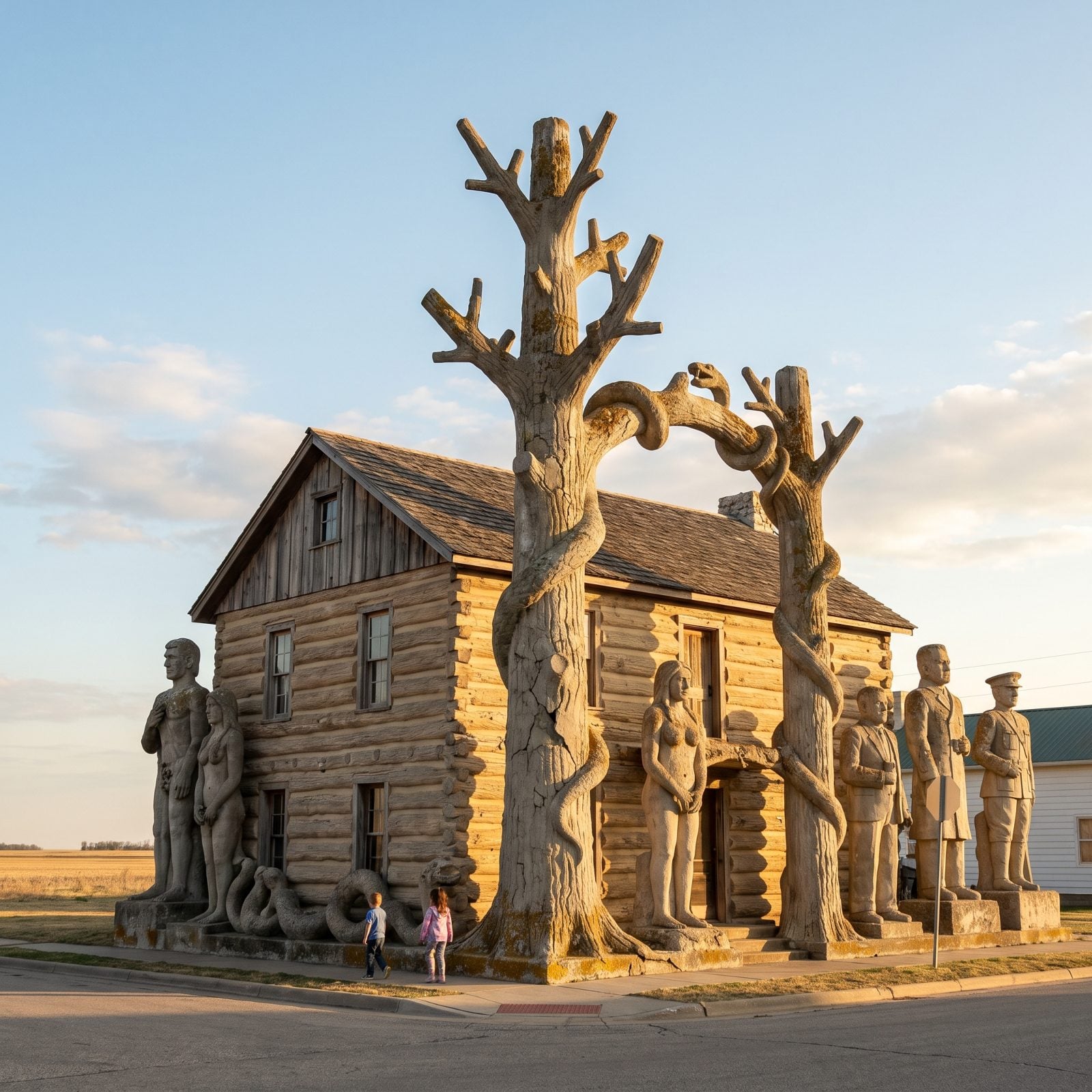The Garden of Eden in Lucas, Kansas