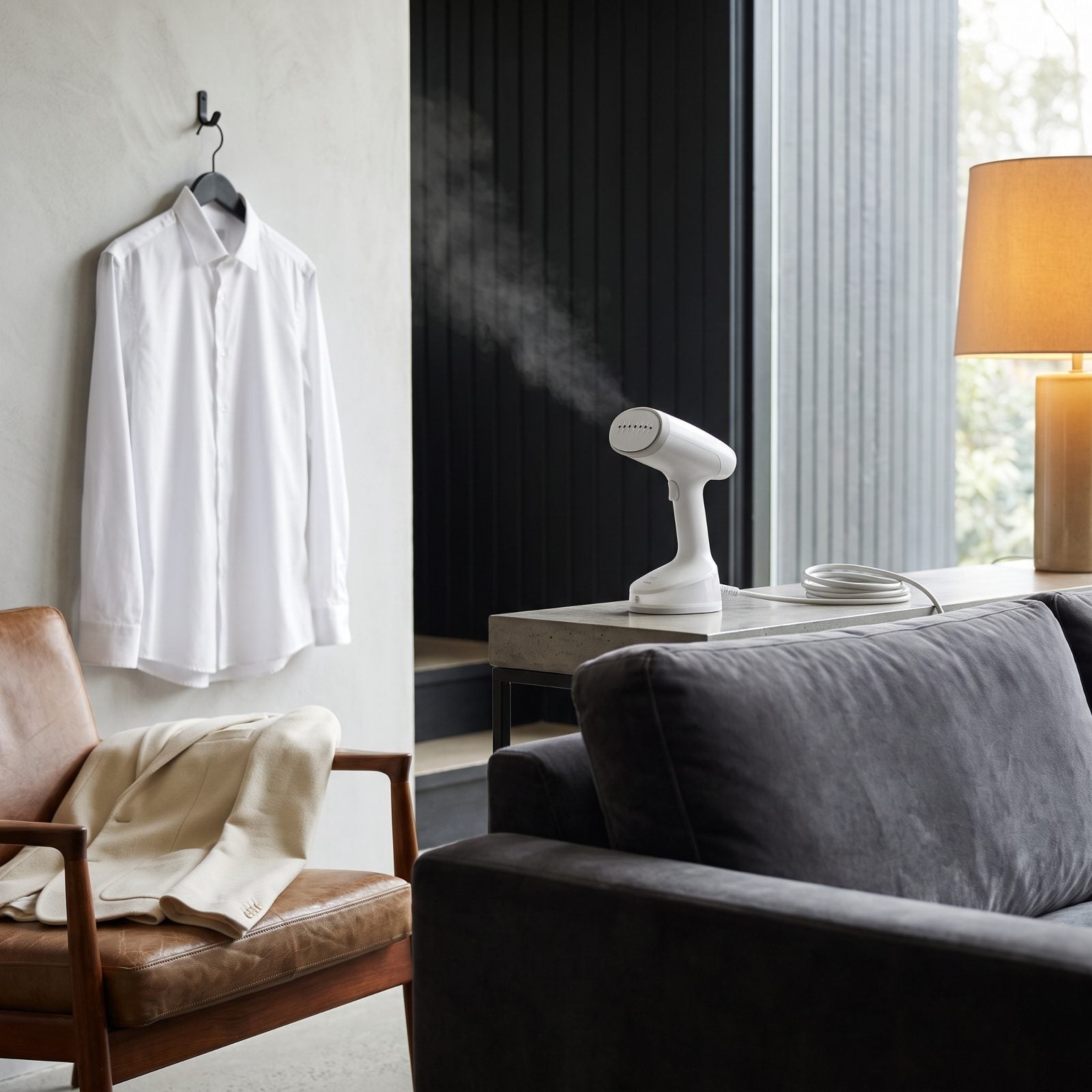 A Garment Steamer to Skip the Warped Ironing Board