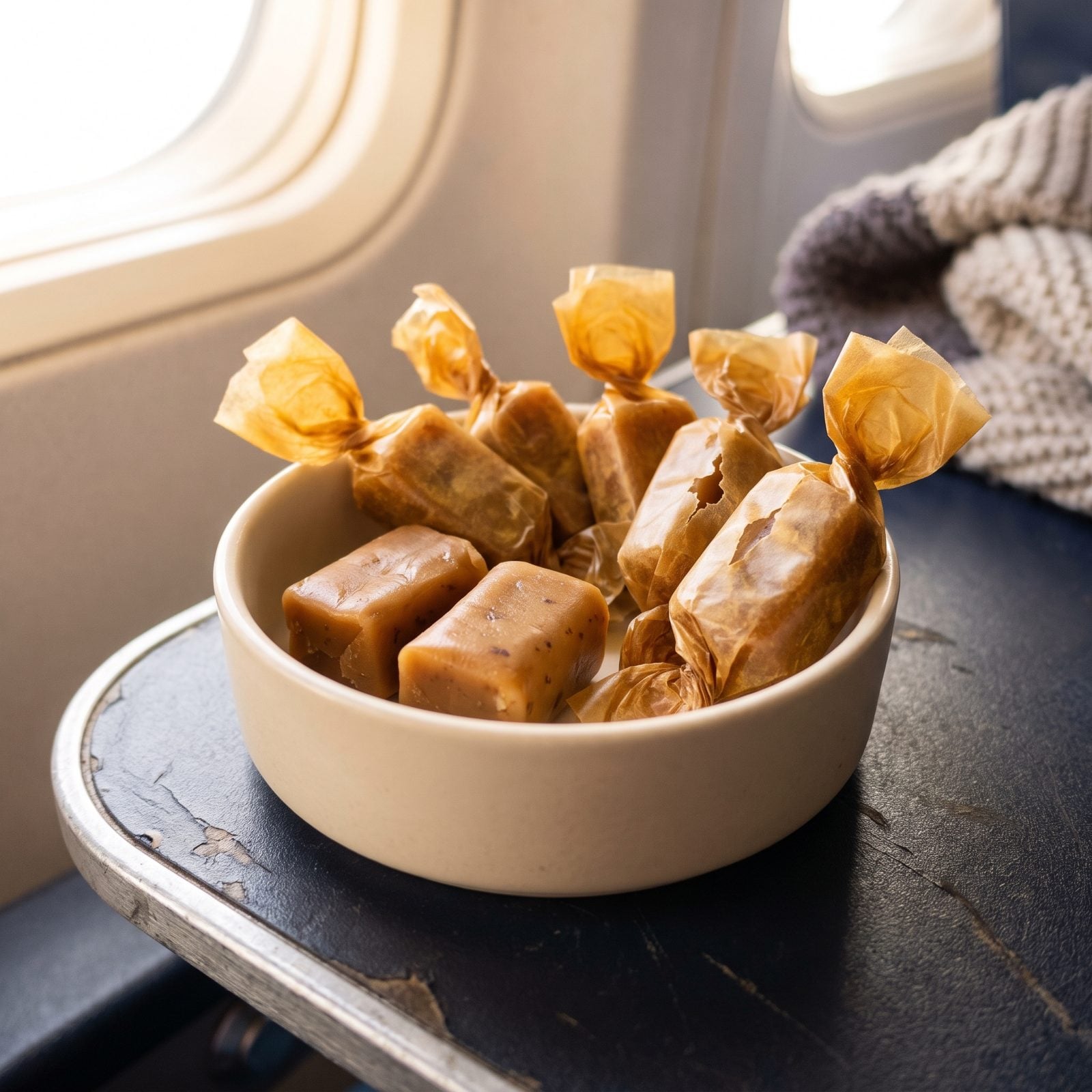 Ginger Chews for Queasy Flights