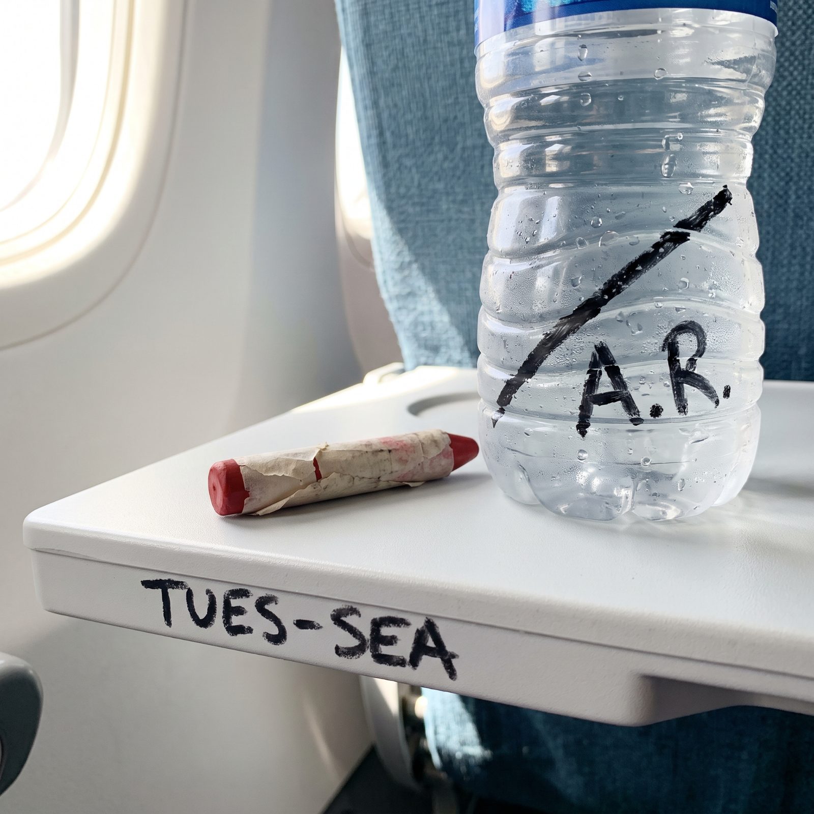 A Grease Pencil for Removable Labels and Notes