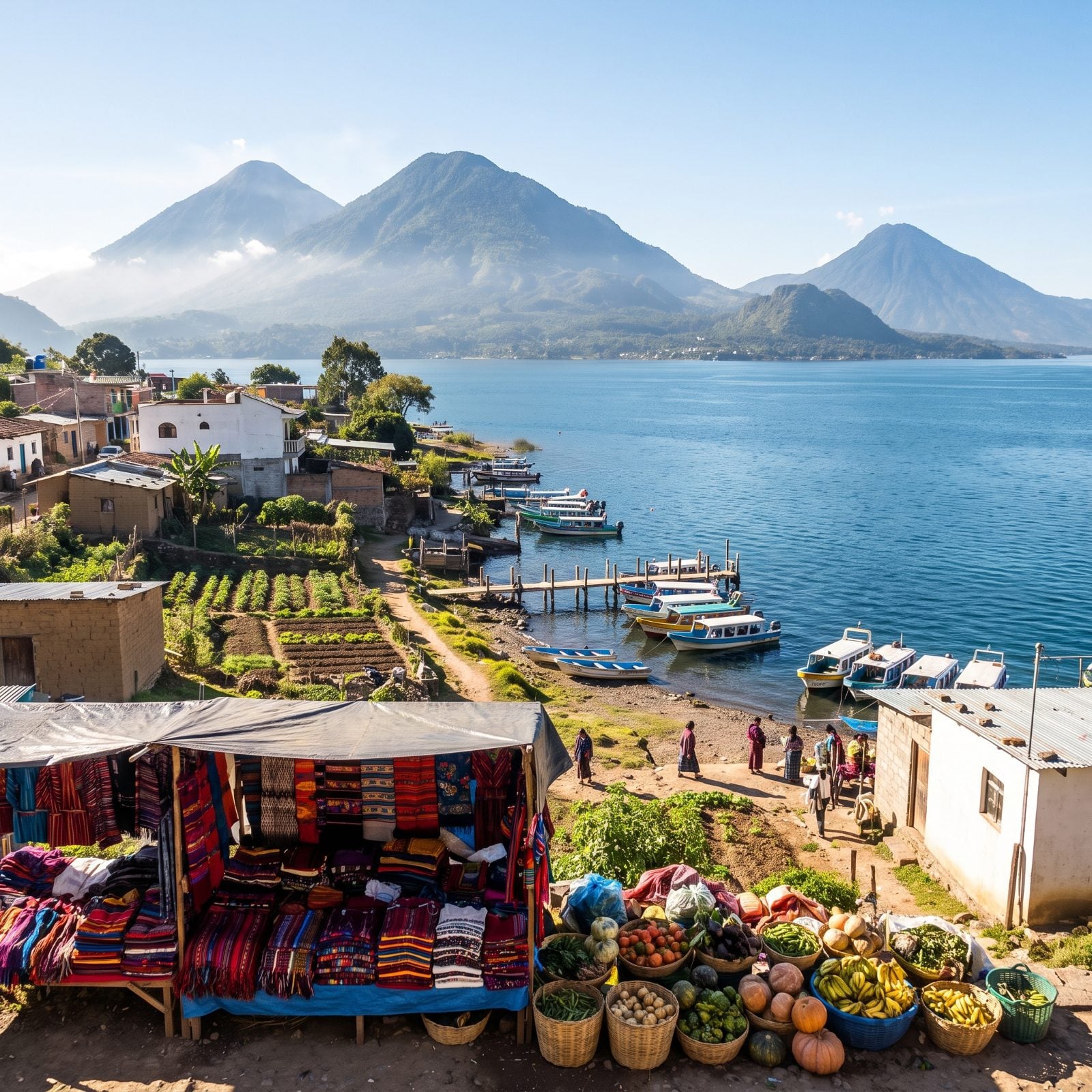 Guatemala, Lake Atitlán's Villages Where Food and Rent Cost Almost Nothing