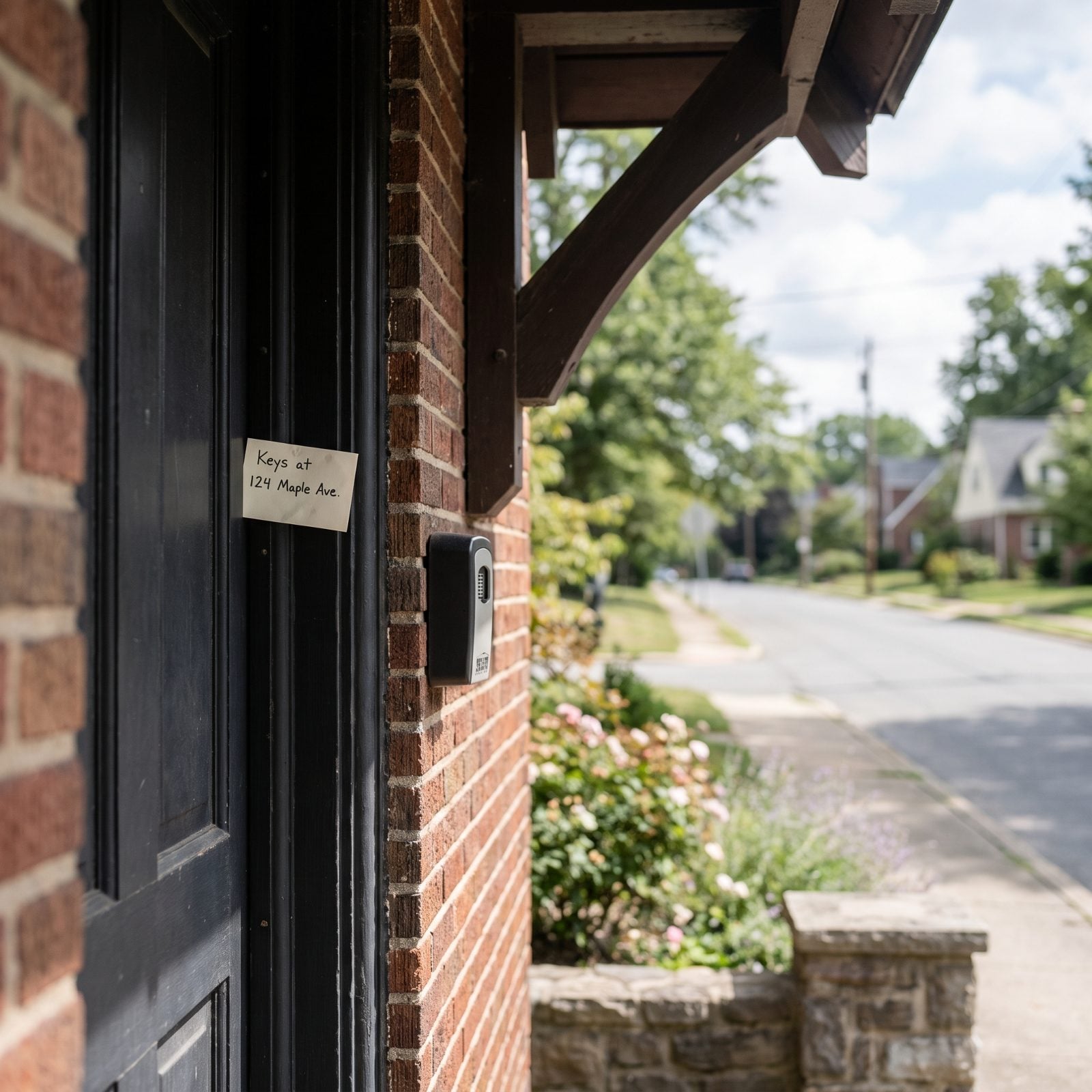 Guests Must Collect Keys at a Different Address