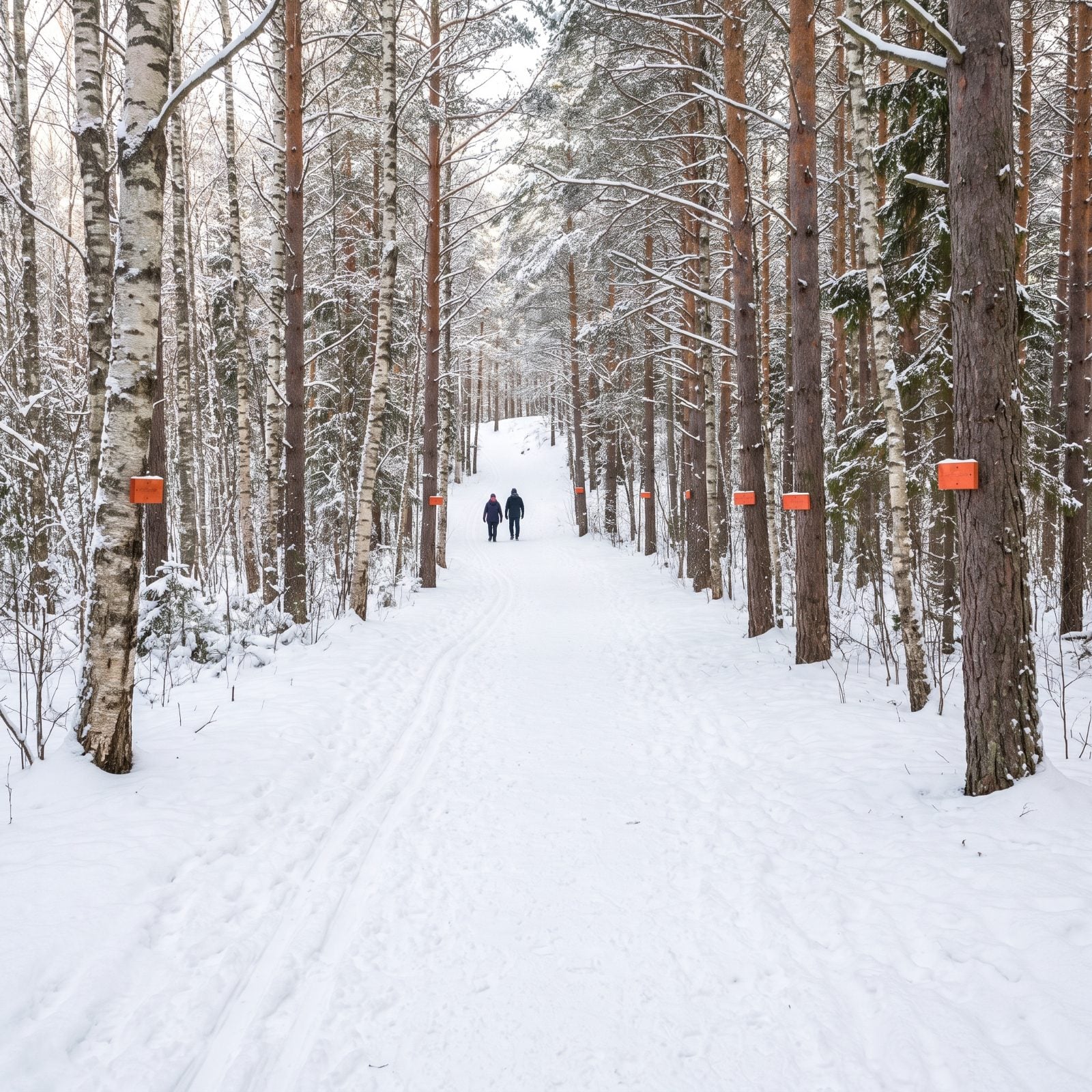 A Guided Winter Walk That Avoids Hazardous Terrain