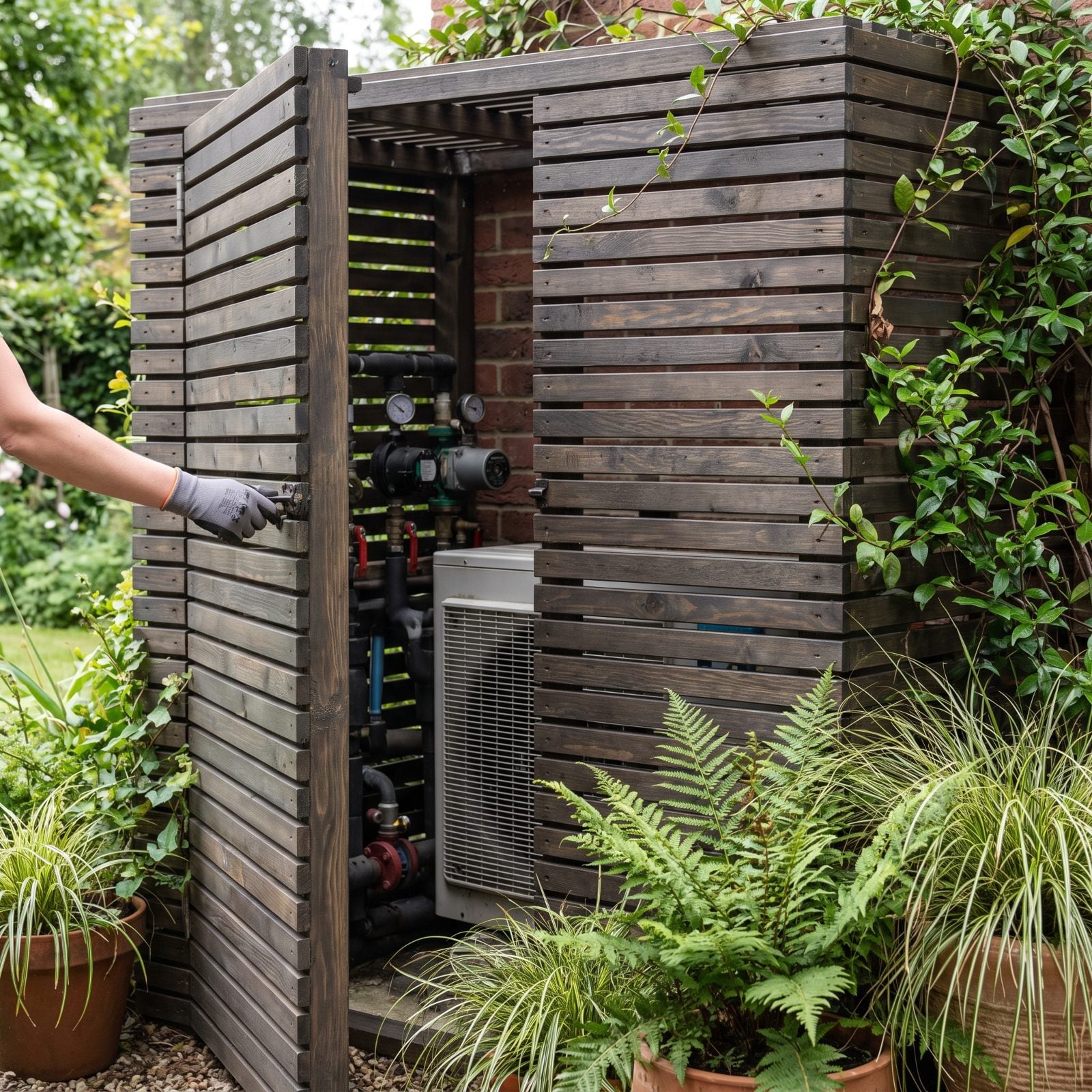 Hidden Utility Equipment Protects the Whole Illusion