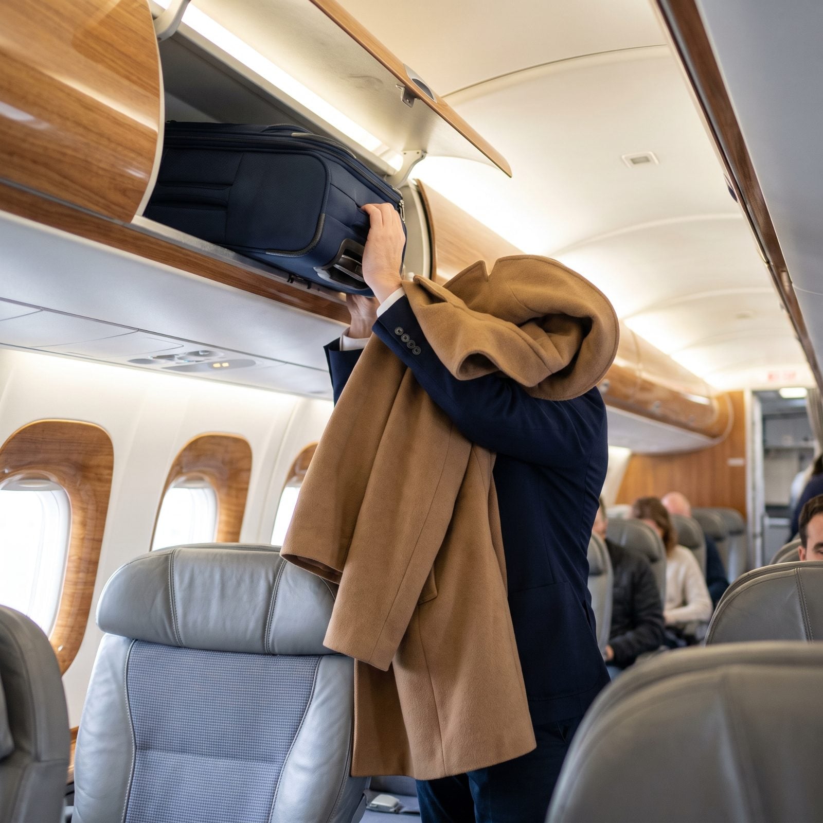 Hold Your Coat Until the Overhead Bins Are Settled