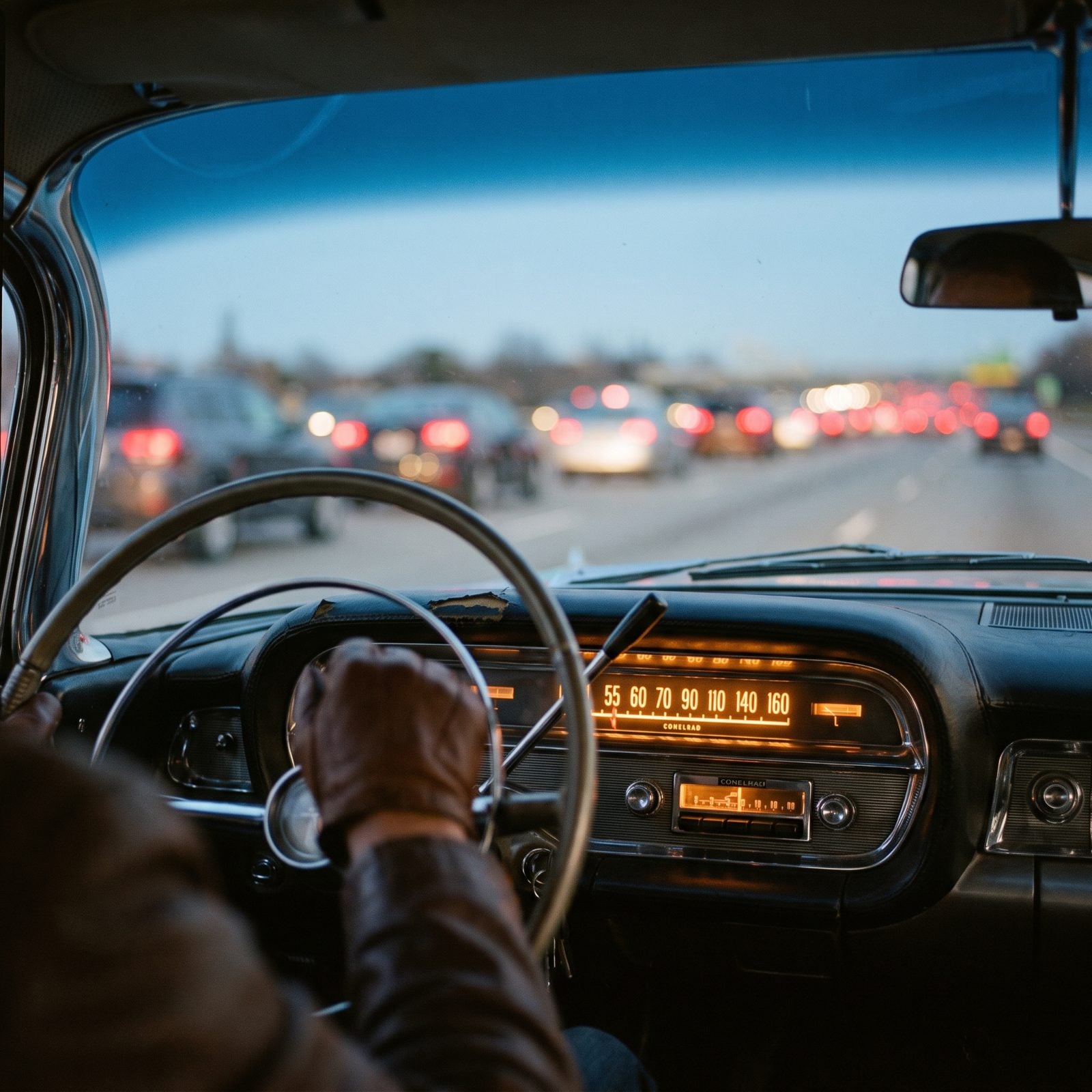 Holiday Traffic Reports Crackled In Over AM Radio