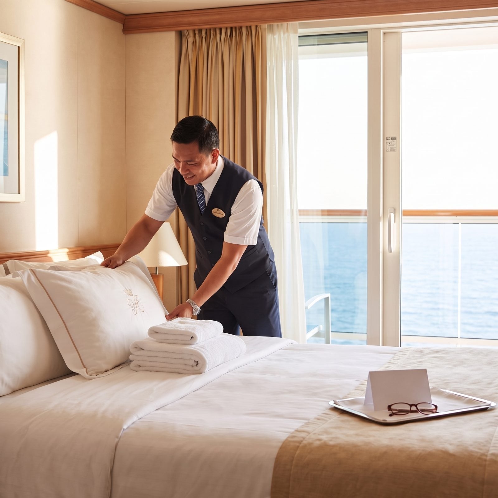 How Your Cabin Steward Reads You Before Lunch on Day One