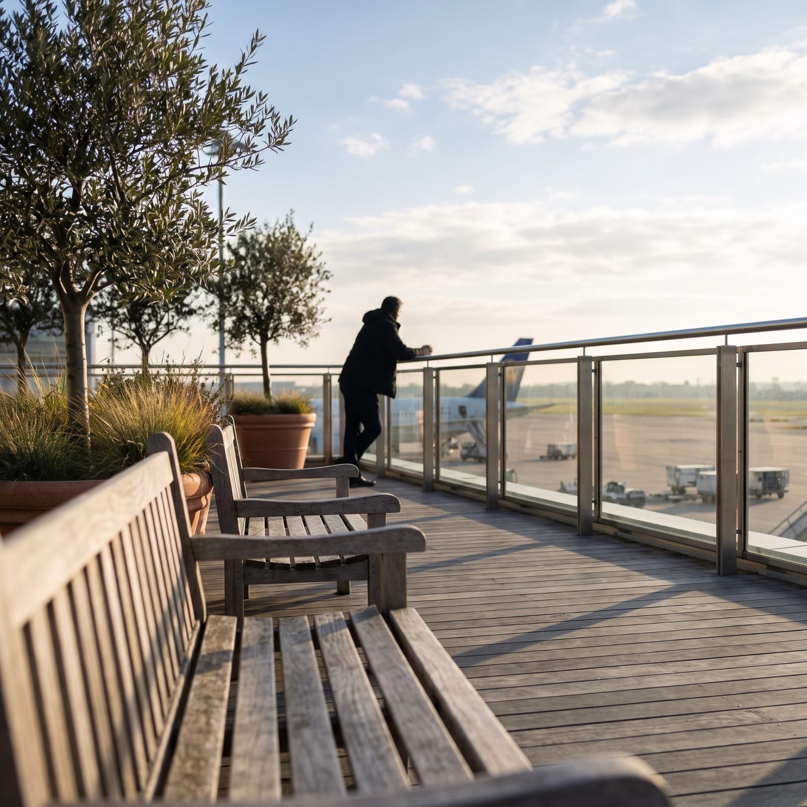 Hunt Down an Outdoor Terrace Before You Board