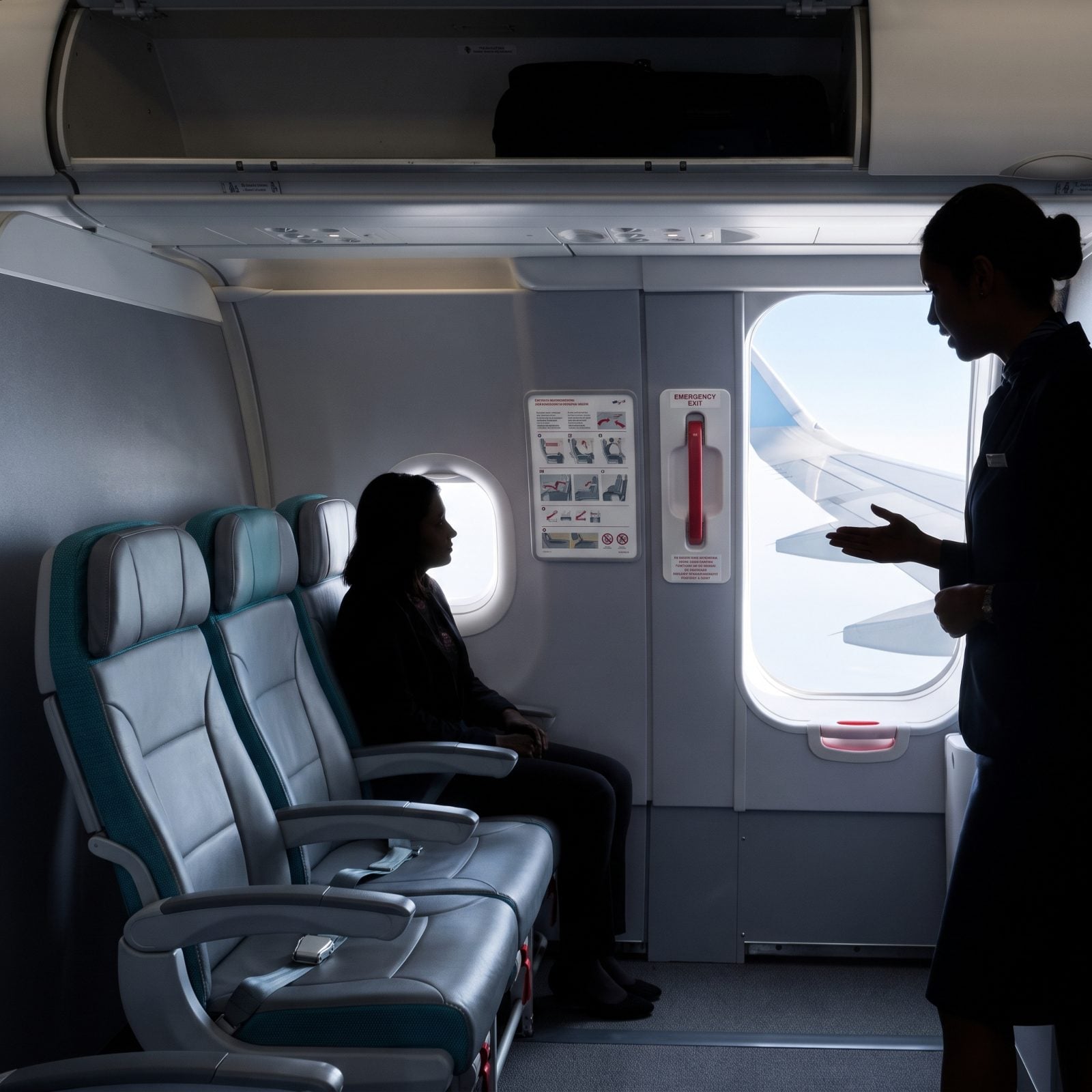 If You Are Able-Bodied and Seated in an Exit Row