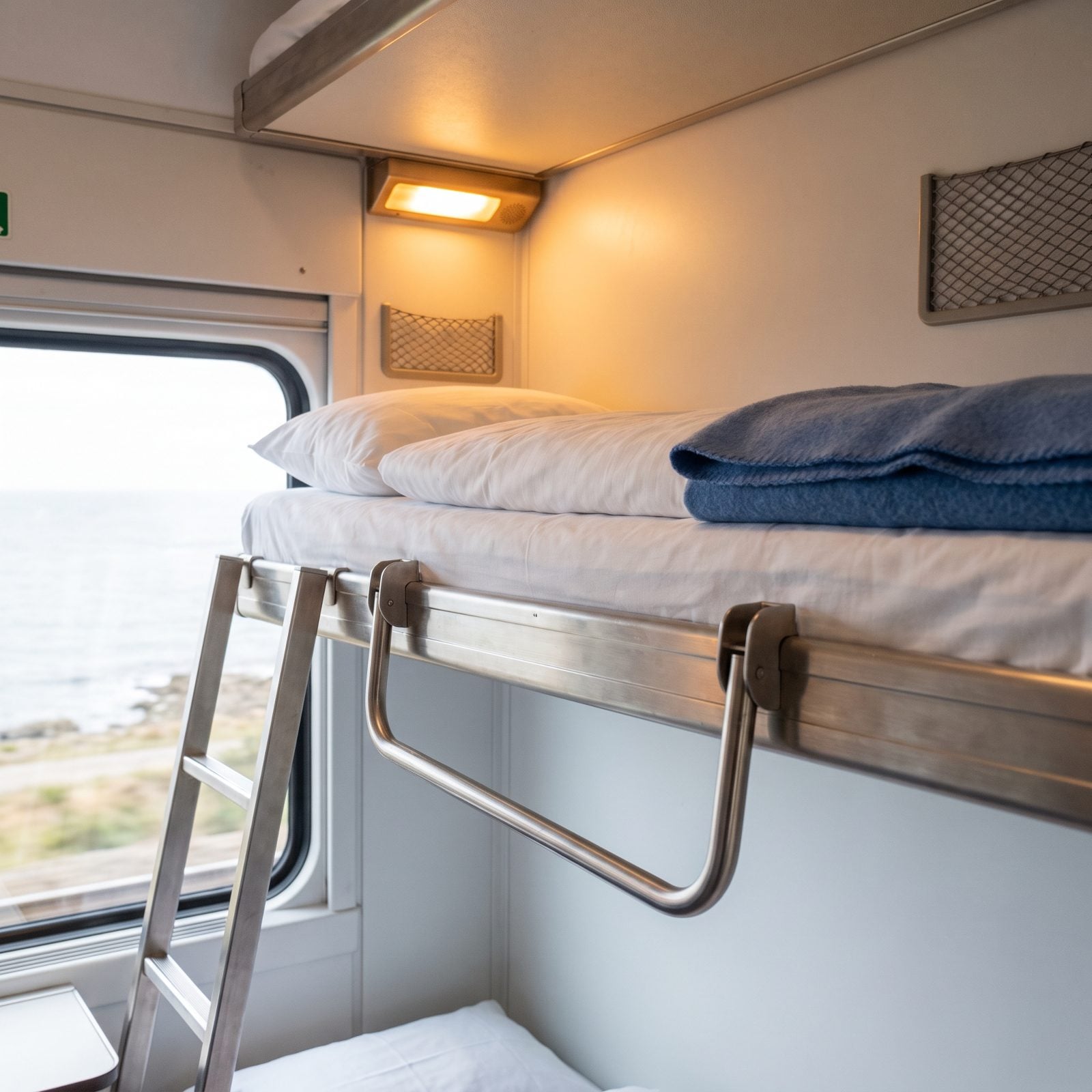 Ignoring the Safety Rail on an Upper Berth