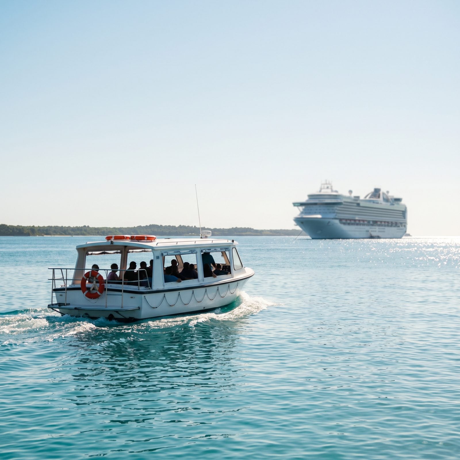 Ignoring Tender Procedures at Ports Without a Dock