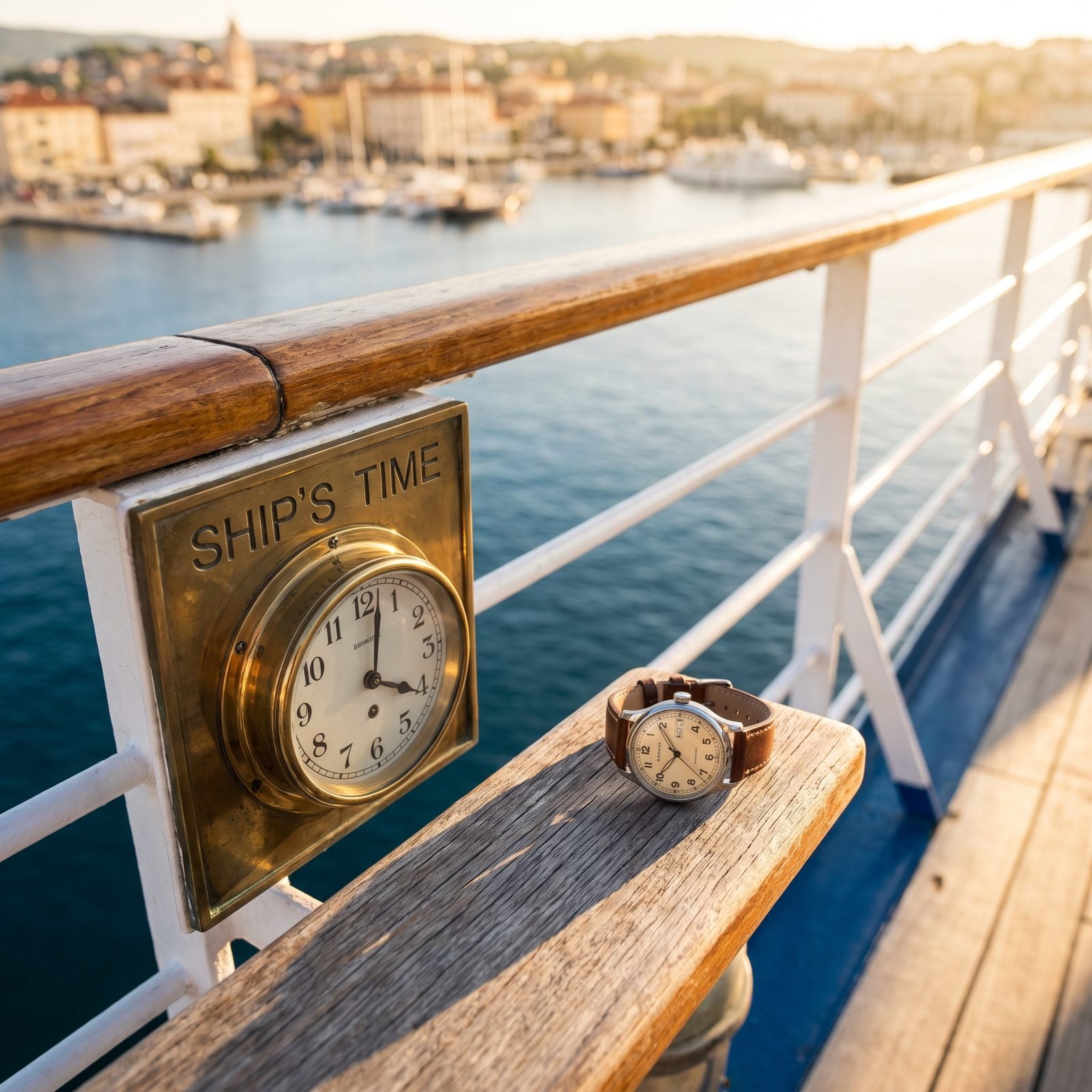 Keep Ship's Time Separate From Local Port Time