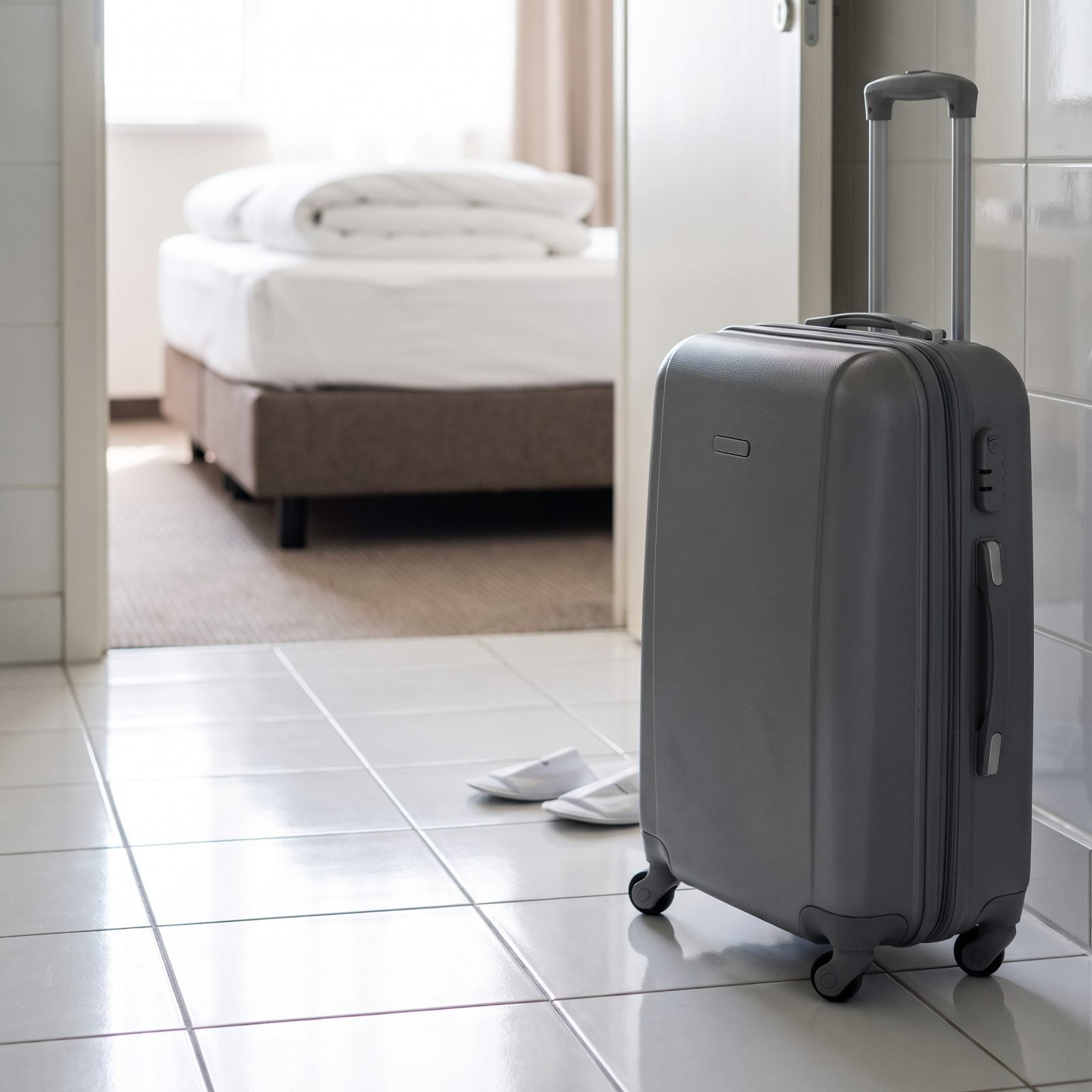 Keeping Luggage in the Bathroom Until the Bed Is Inspected