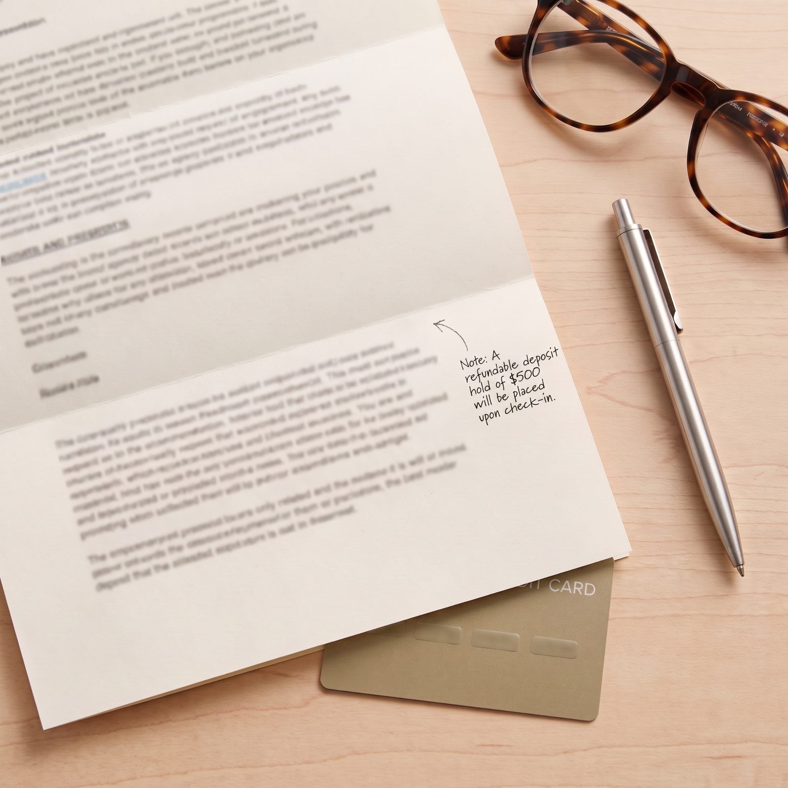 A Large Security Deposit Is Buried in the Terms