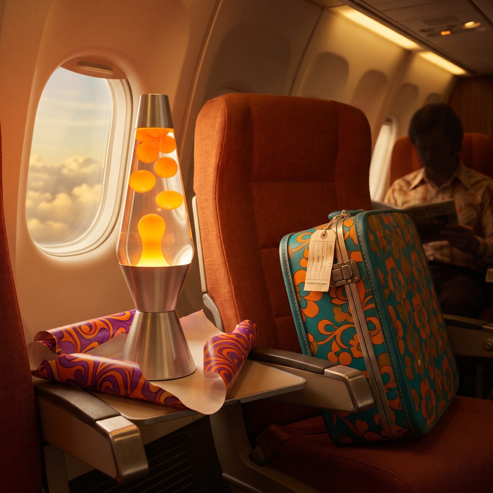 The Lava Lamp, Full of Mystery Goo, Glowing in the Window Seat