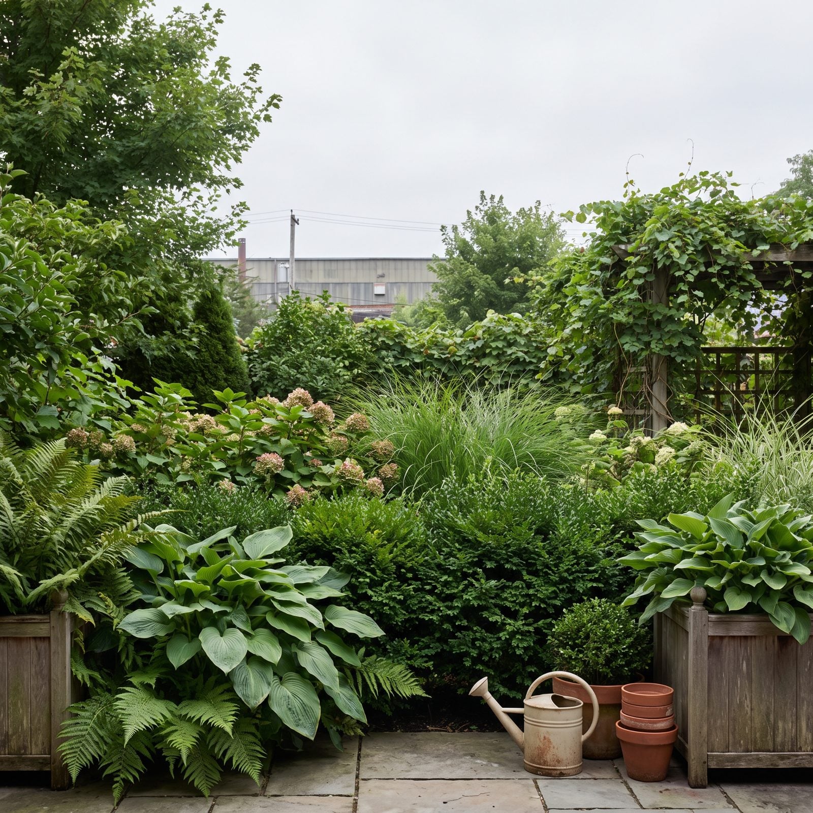 Layered Planting Quietly Deletes the View You Don't Want
