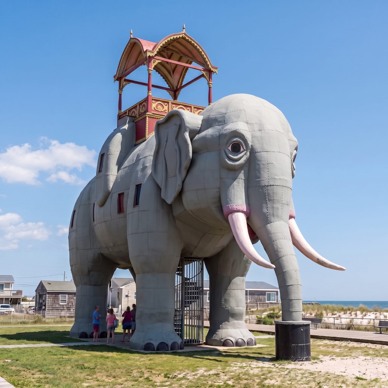 Lucy the Elephant Still Stands Watch Over the Jersey Shore