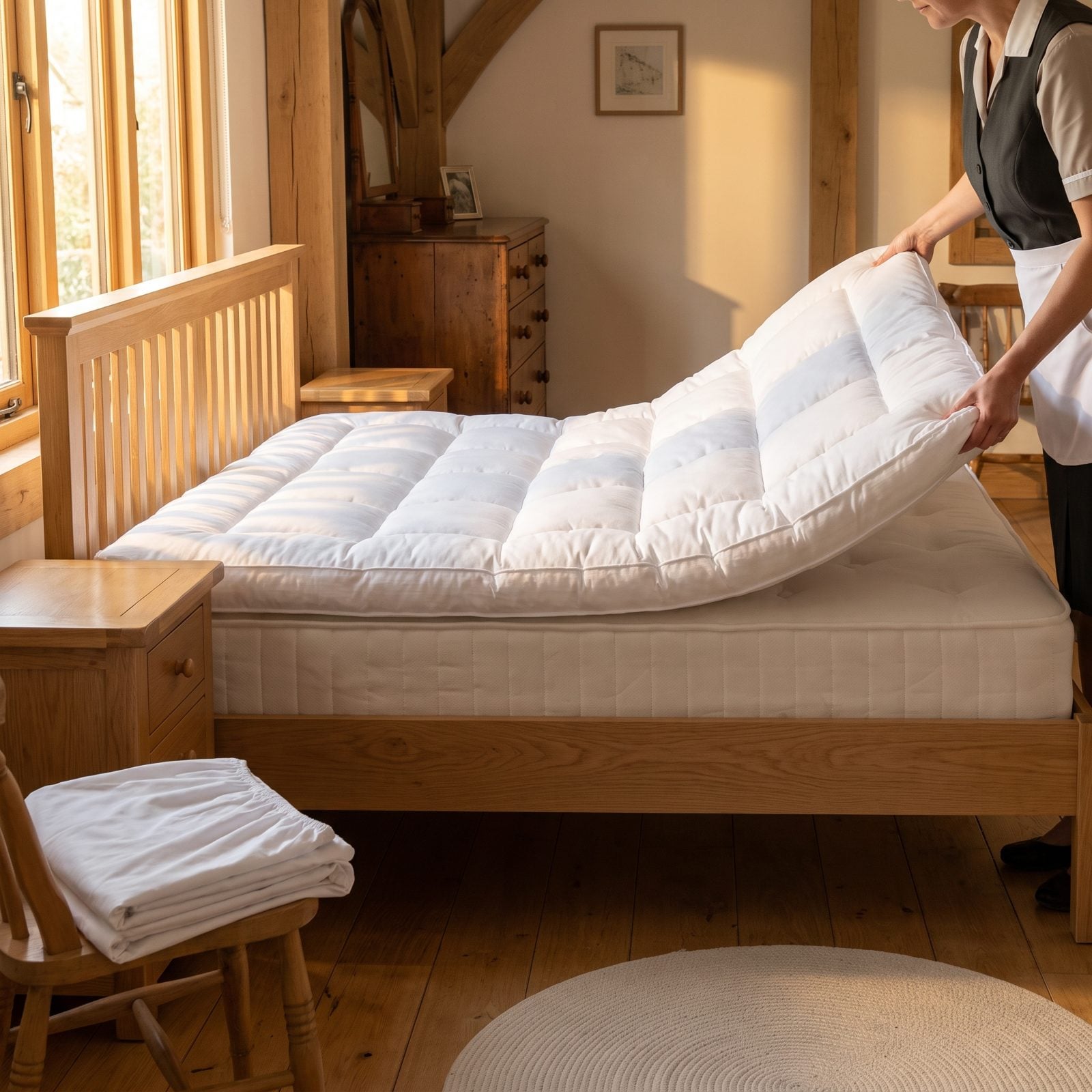 A Mattress Topper to Soften a Bed Built Like a Board
