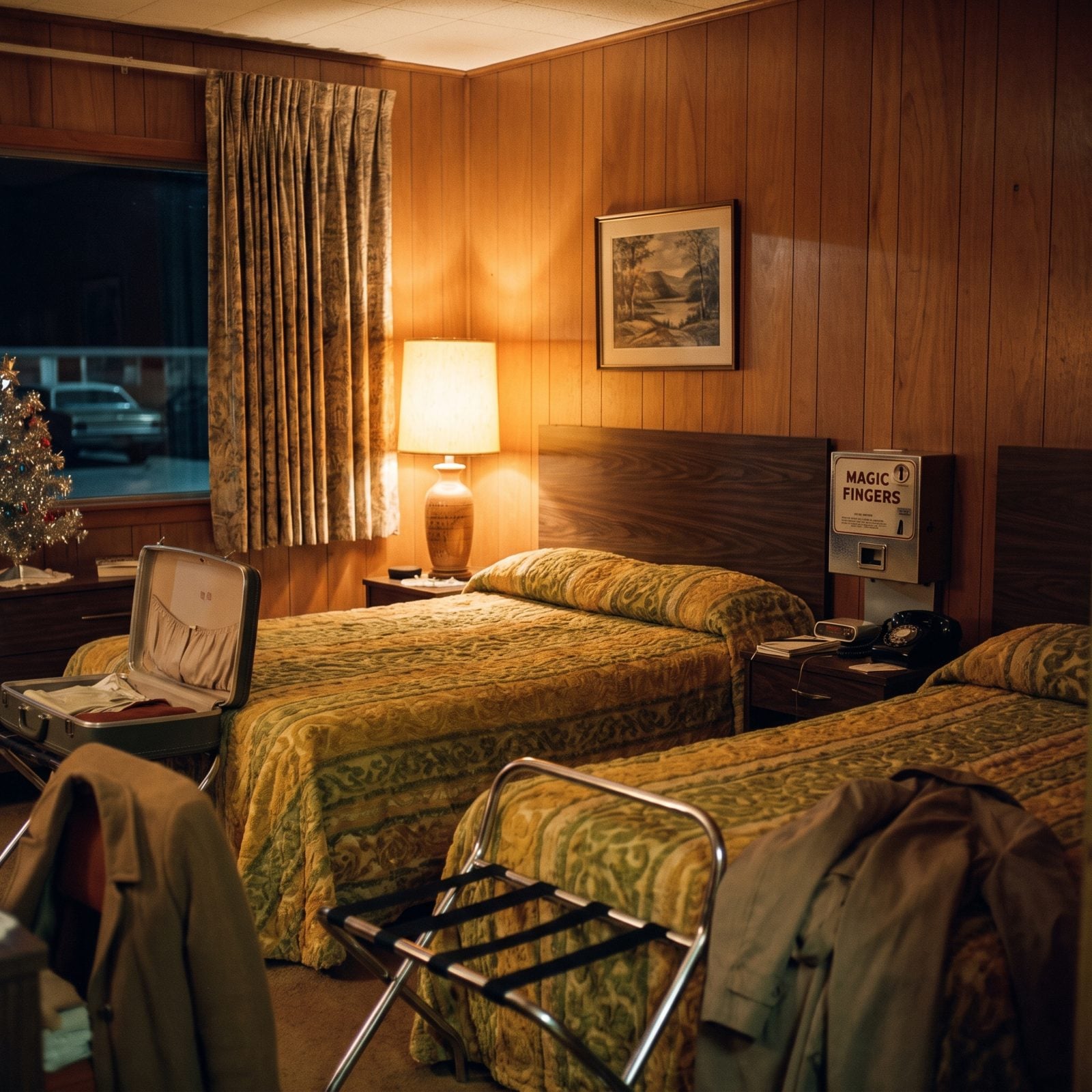 Motel Rooms Came With Coin-Operated Vibrating Beds