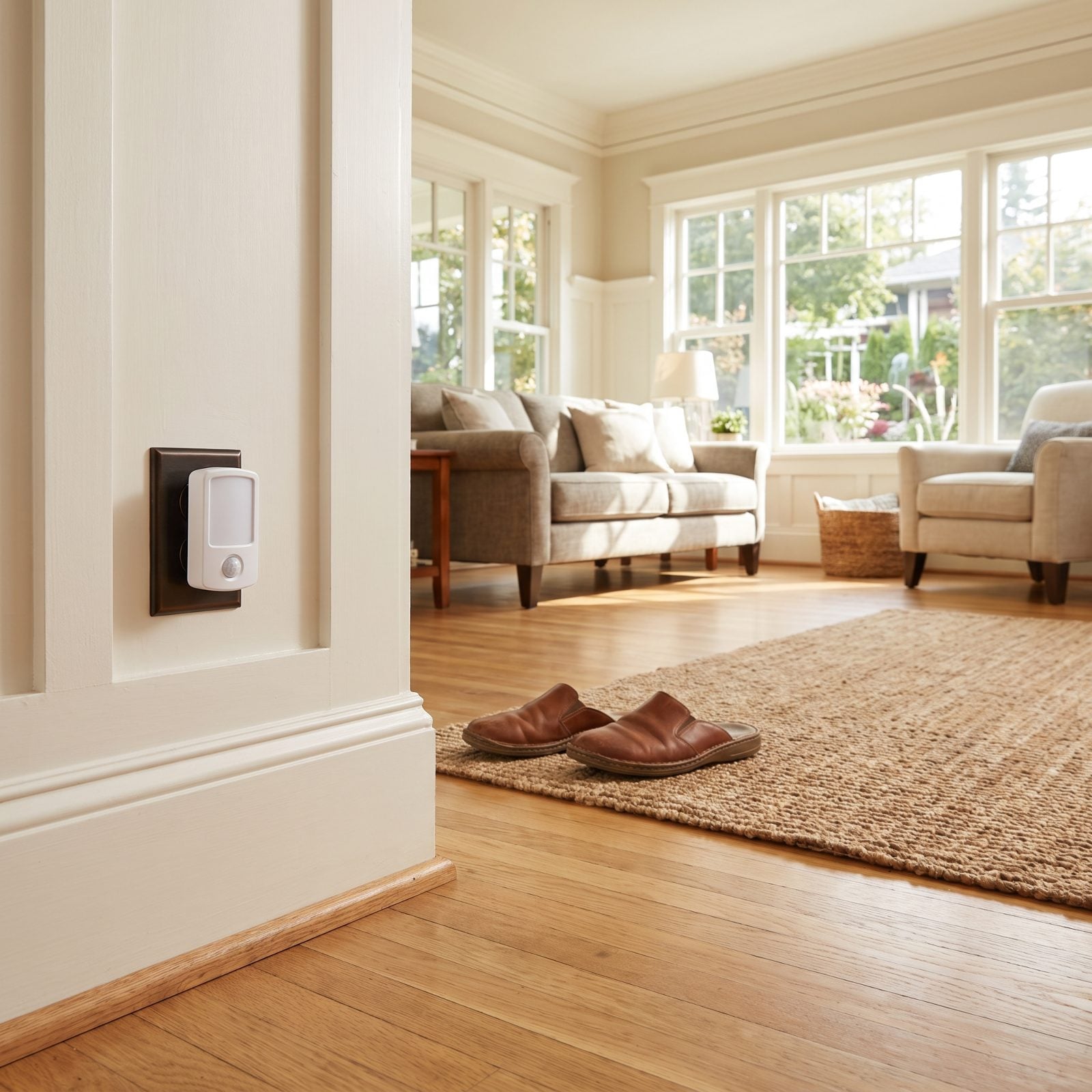 A Motion-Sensor Night-Light for Unfamiliar Rooms