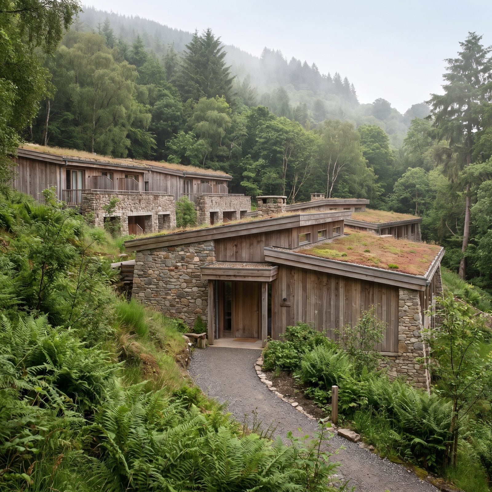 A Muted Exterior Palette Hands the Spotlight to Nature