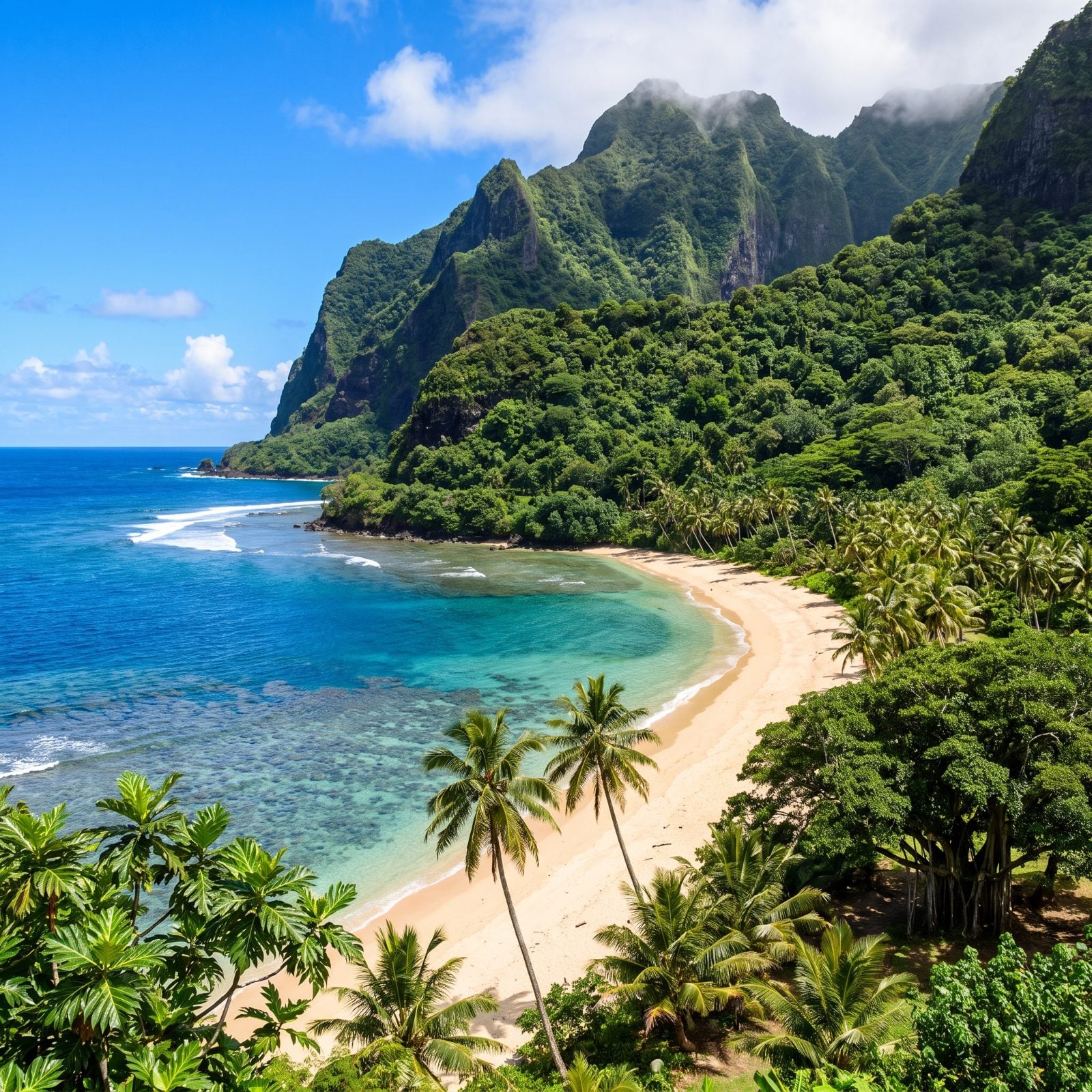 National Park of American Samoa: Tropical Rainforests and Empty South Pacific Beaches