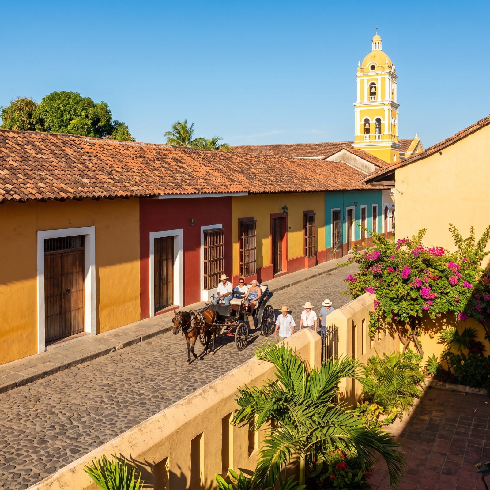 Nicaragua, Granada's Colonial Grid and the Low Cost of a Little Help