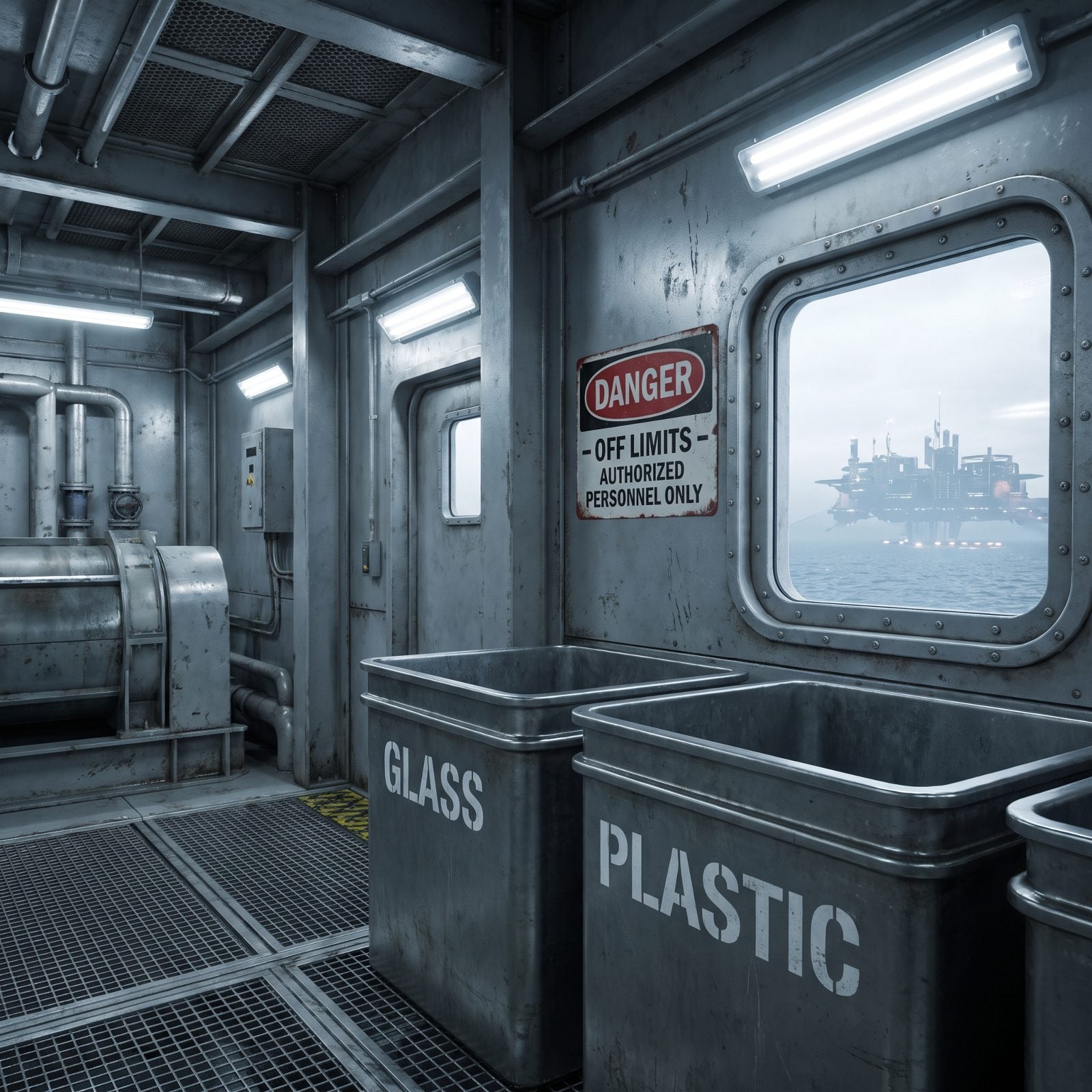The Off-Limits Room Where the Ship Sorts Its Own Trash