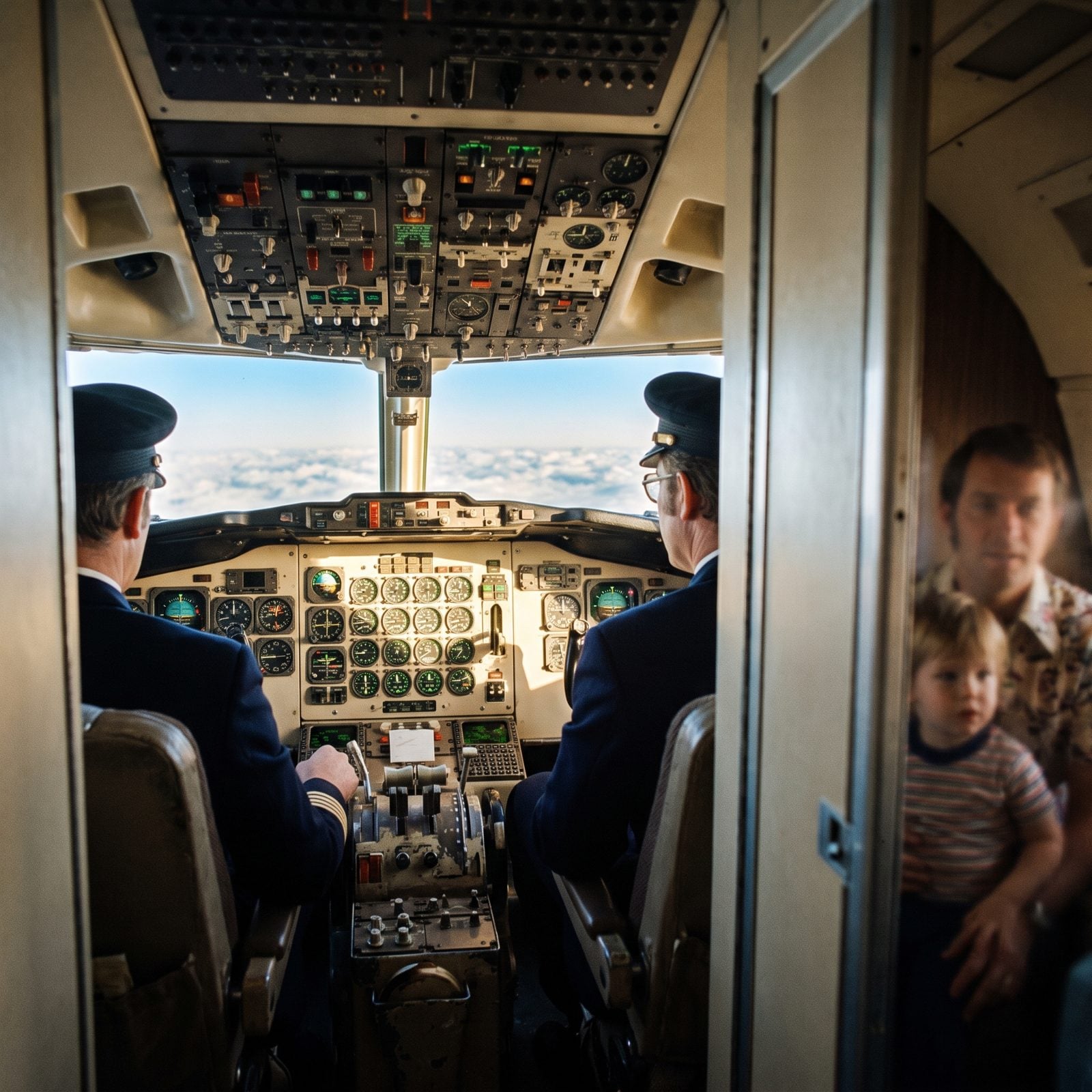 Open Cockpit Doors and In-Flight Visits With the Pilots