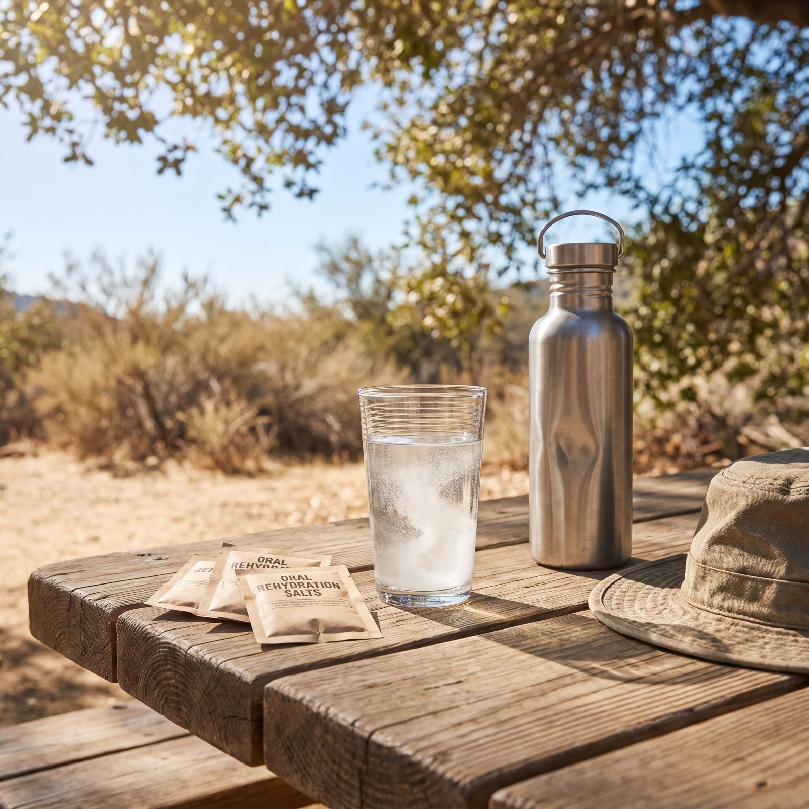 Oral Rehydration Sachets for Heat, Hangovers, and the Bad Buffet