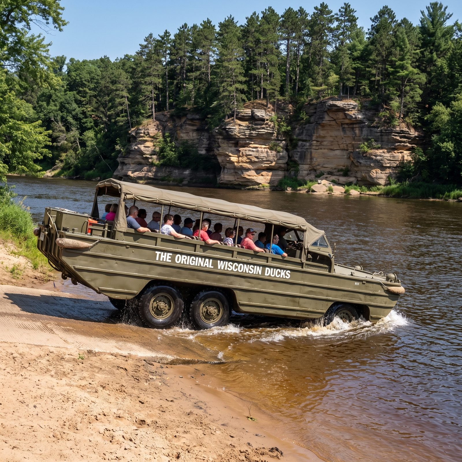 The Original Wisconsin Ducks in Wisconsin Dells