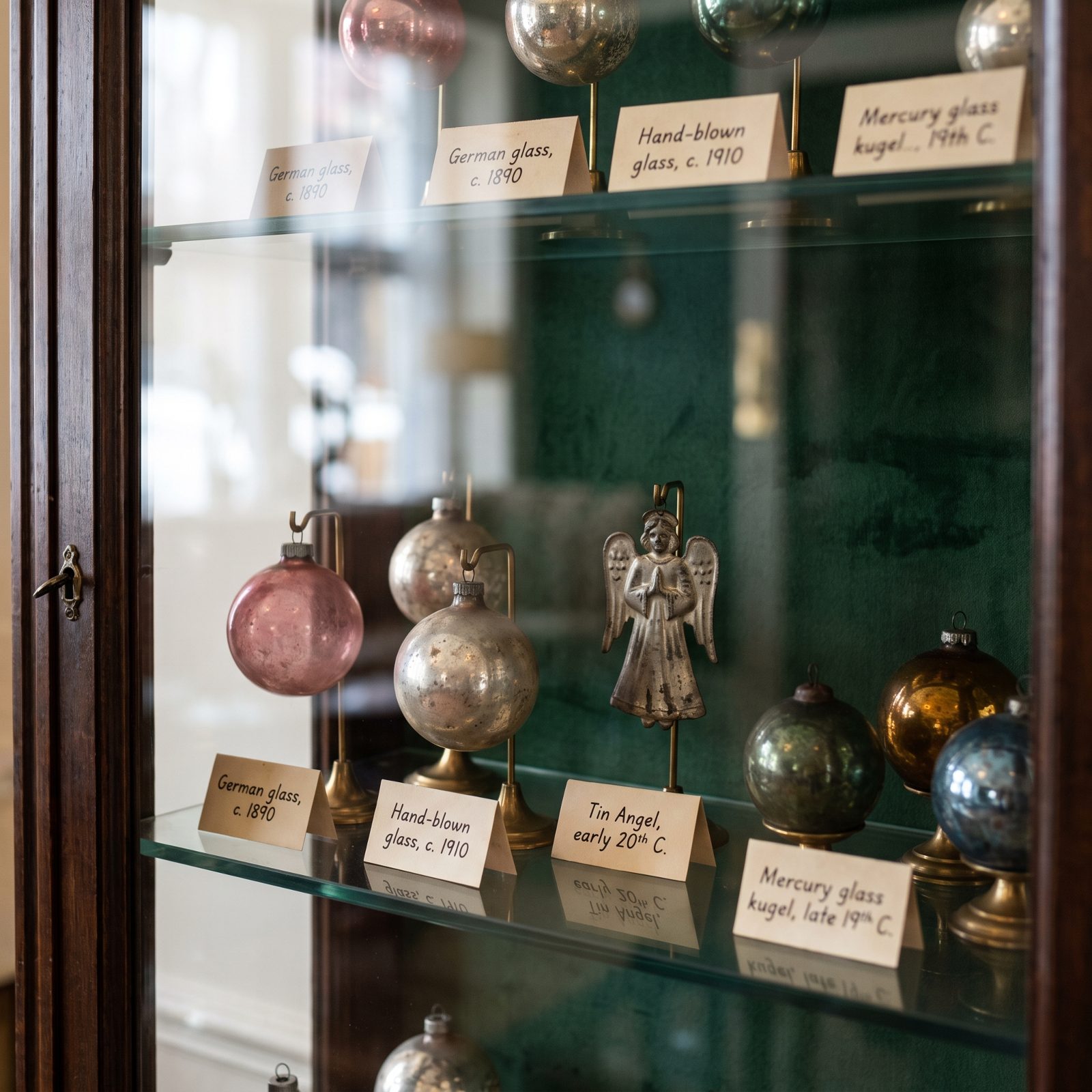 An Ornament Display With a Story Guests Can Understand