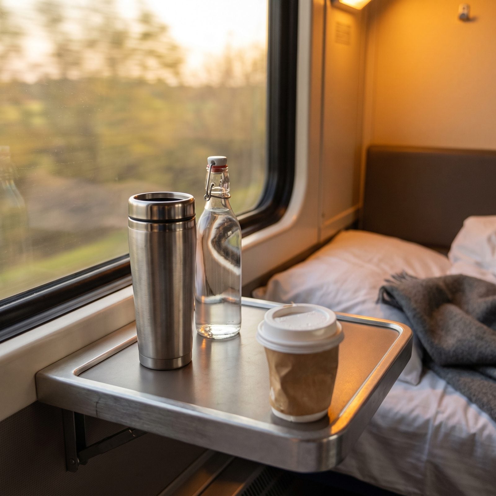 Packing Drinks That Spill the Moment the Train Sways