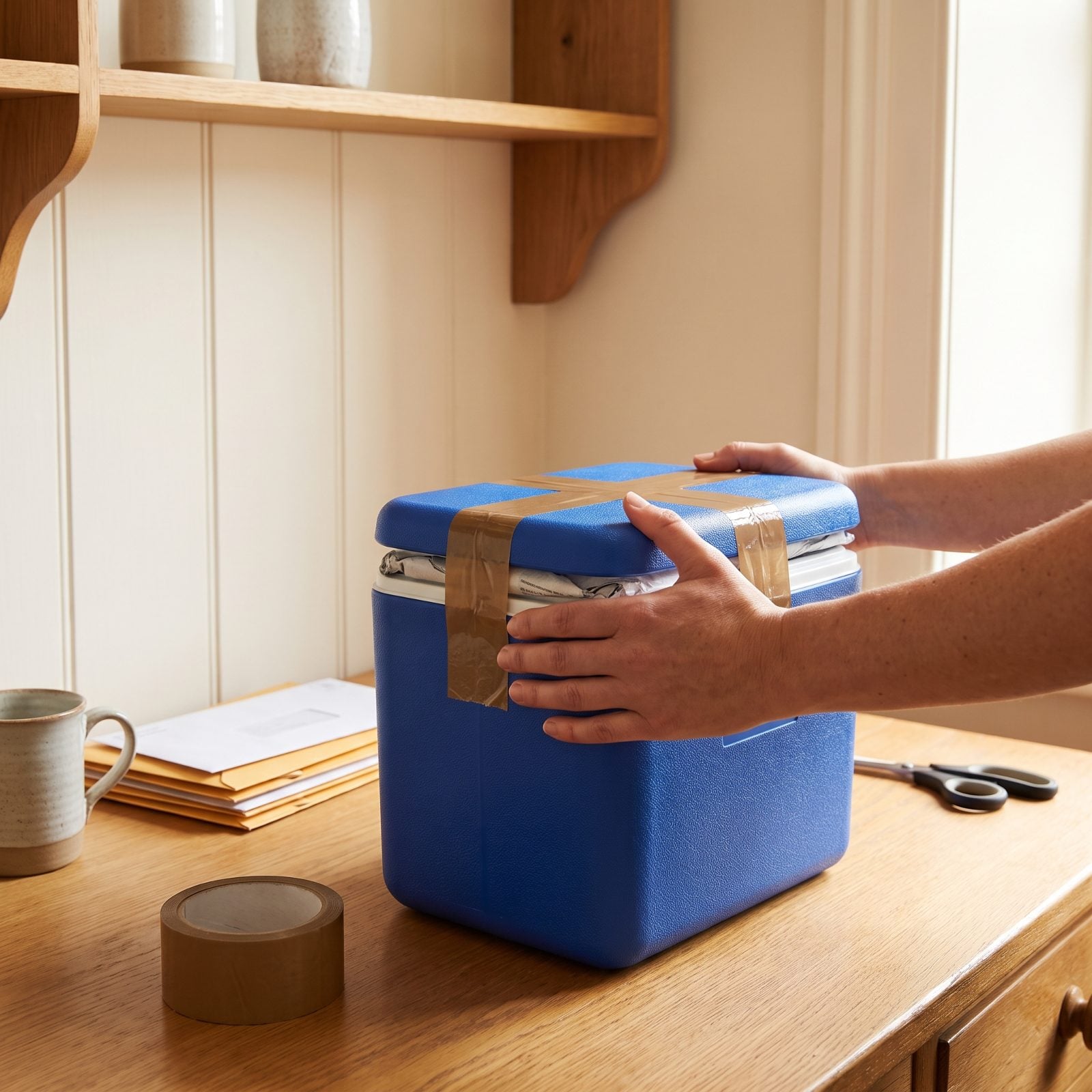 Packing Dry Ice Without Venting, Labeling, or Airline Sign-Off