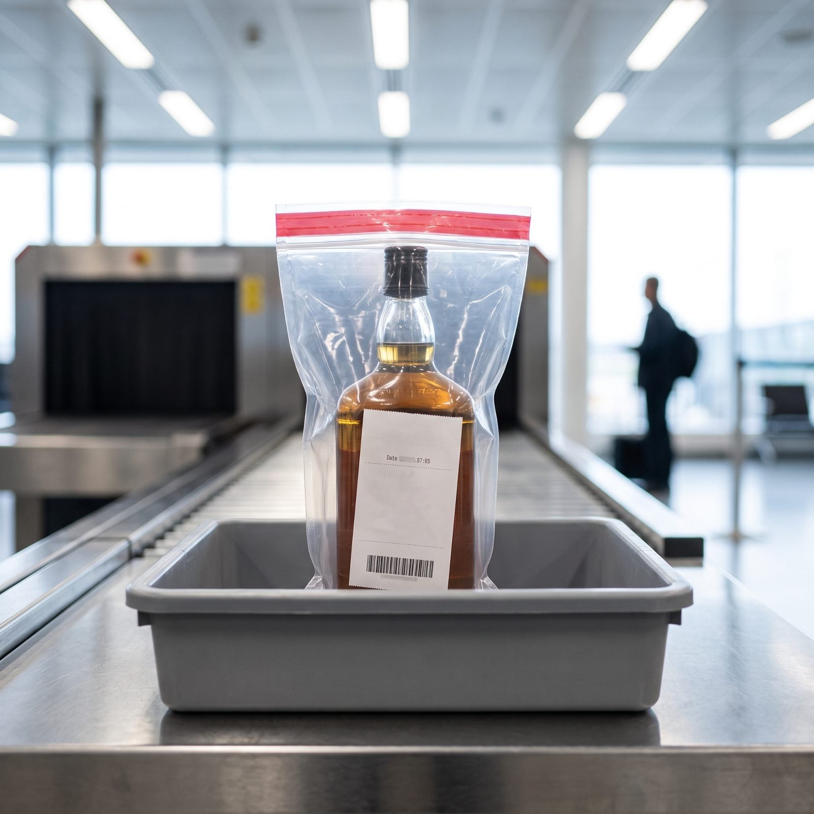 Packing Duty-Free Liquids Wrong for a Connecting Security Check