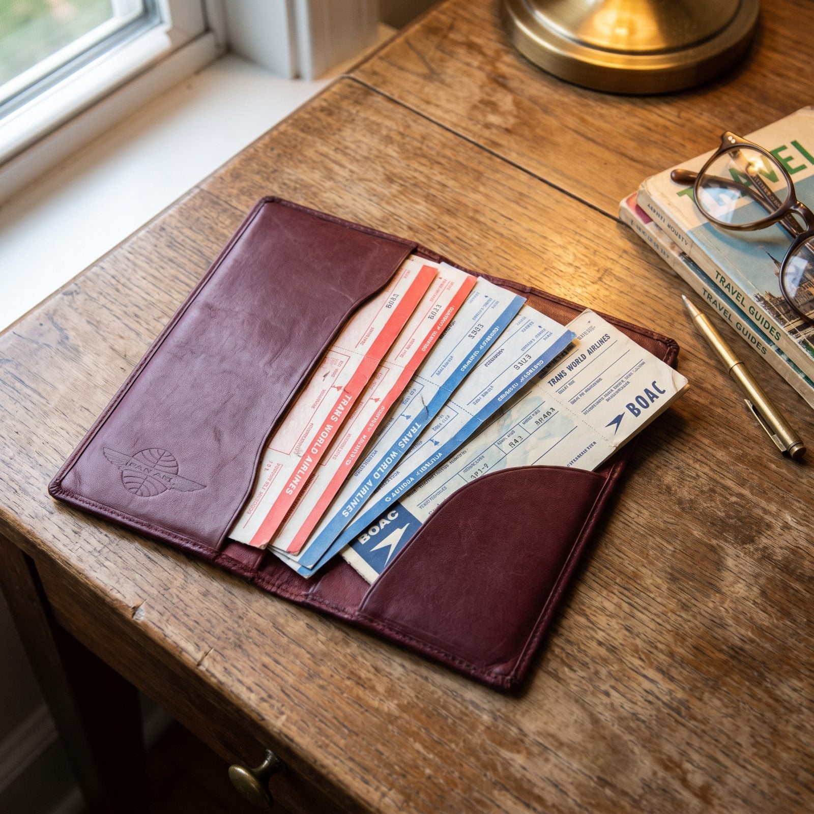 The Paper Ticket Tucked Into a Long Airline Wallet