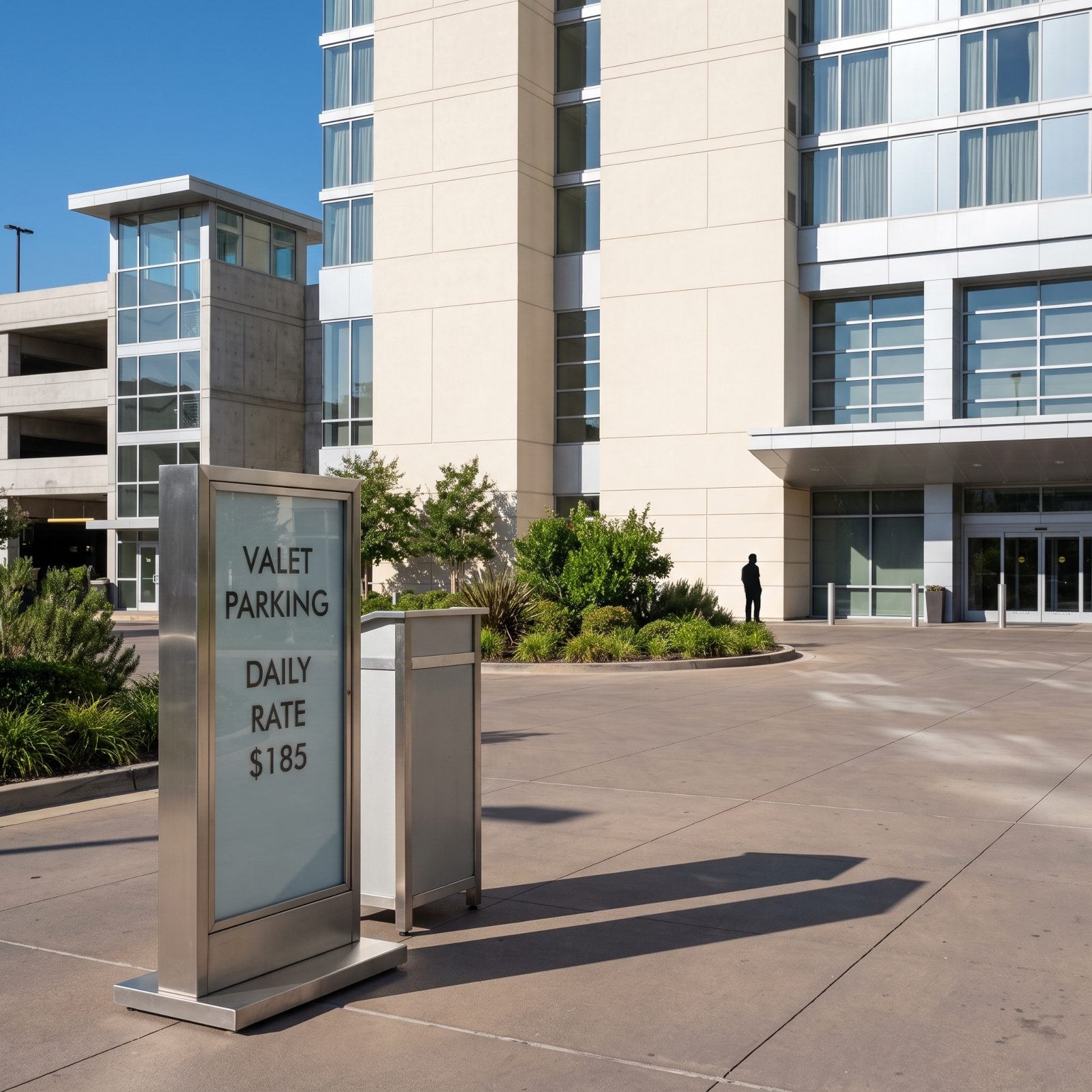 Parking Costs Almost as Much as the Room